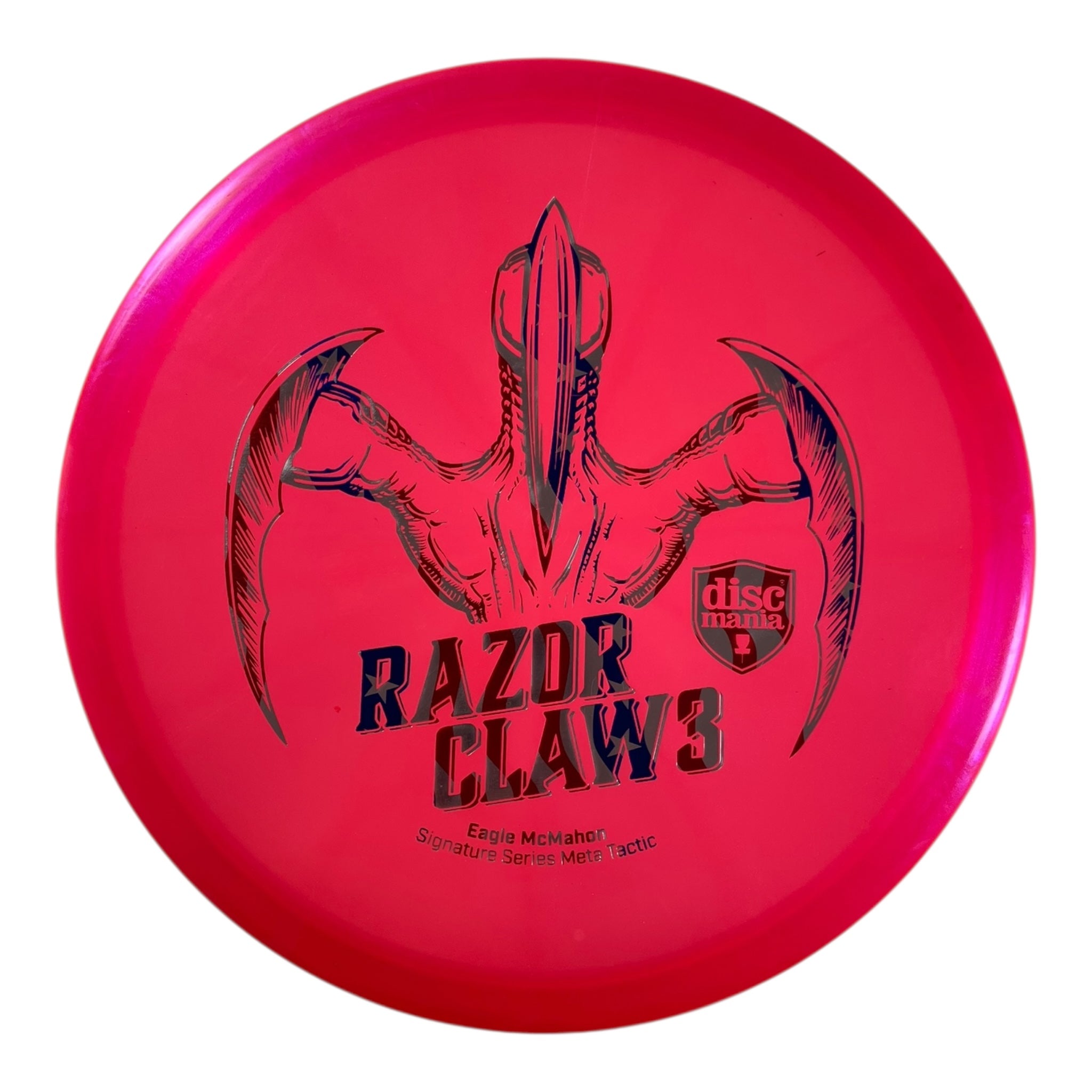 Discmania Razor Claw 3 - Tactic - Used Like New | Meta | Pink/USA 173g (Eagle McMahon) Disc Golf