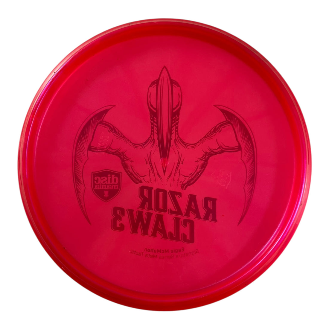 Discmania Razor Claw 3 - Tactic - Used Like New | Meta | Pink/USA 173g (Eagle McMahon) Disc Golf