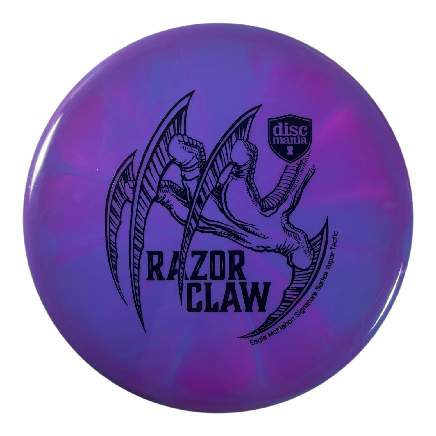 Discmania Razor Claw - Tactic | Lux Vapor | Purple/Black 176g (Eagle McMahon) Disc Golf