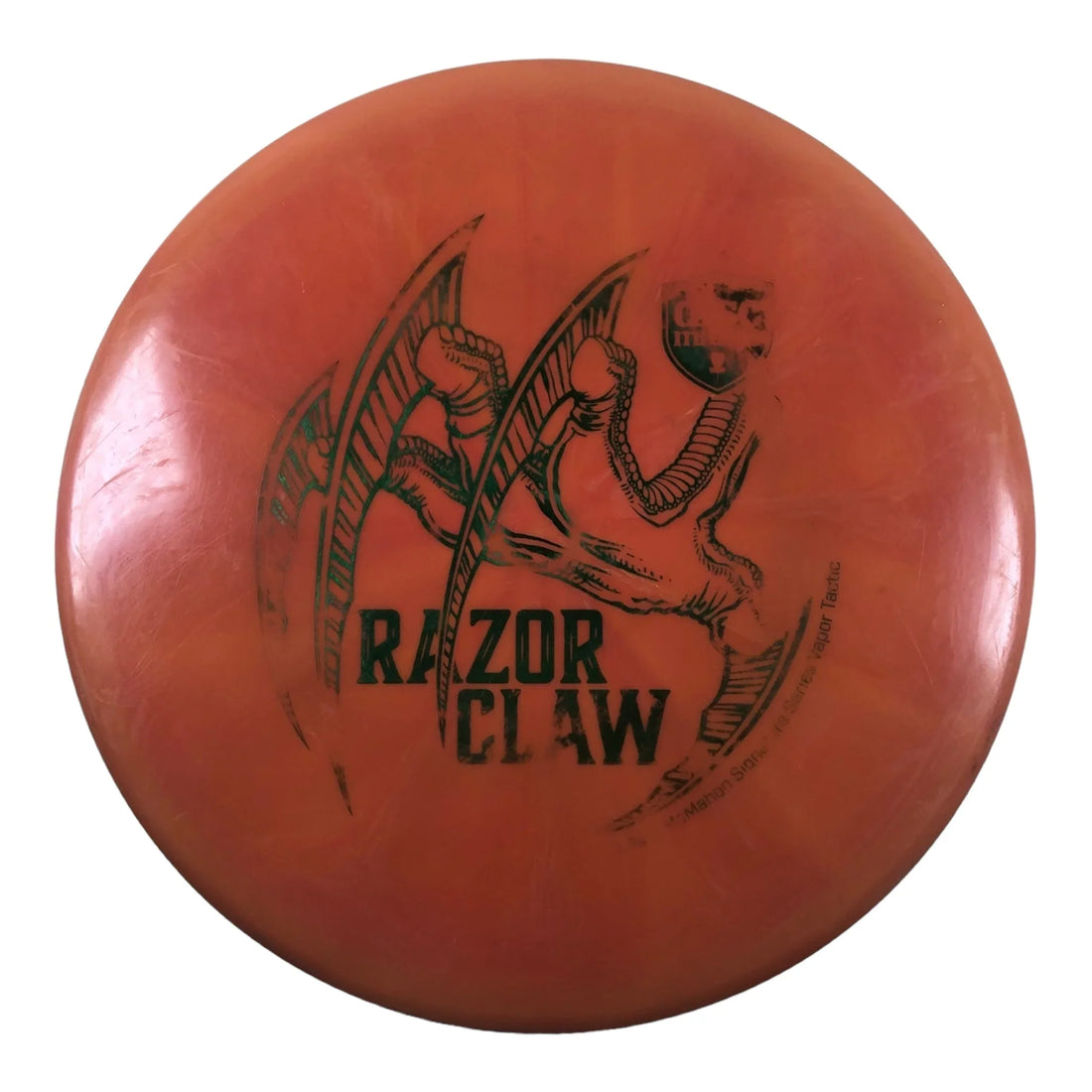Discmania Razor Claw - Tactic - Used Fair | Lux Vapor | Orange/Green 175g (Eagle McMahon) Disc Golf