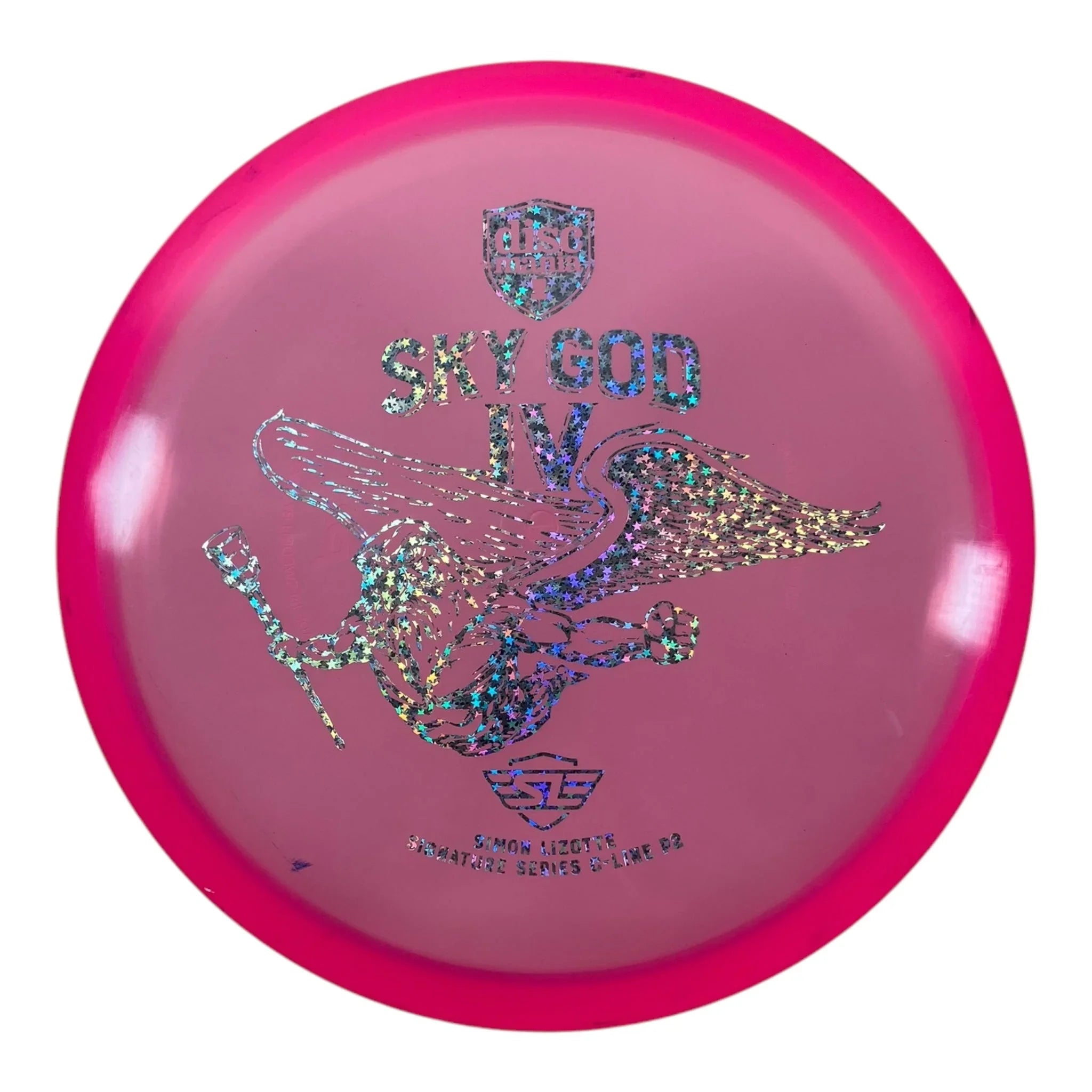 Discmania Sky God IV - P2 - Used Like New | C - Line | Pink/Silver 175g (Simon Lizotte) Disc Golf