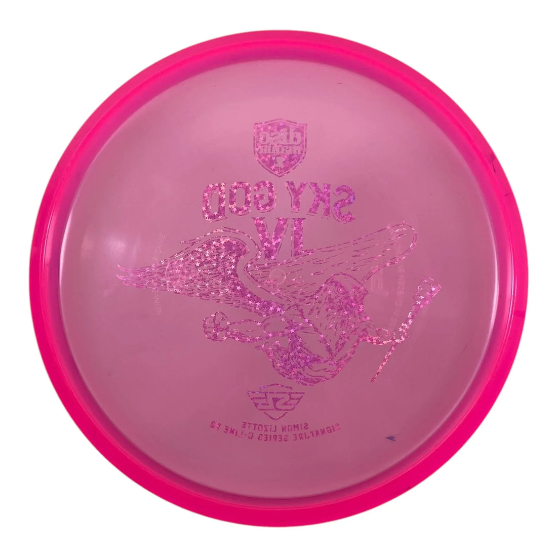 Discmania Sky God IV - P2 - Used Like New | C - Line | Pink/Silver 175g (Simon Lizotte) Disc Golf
