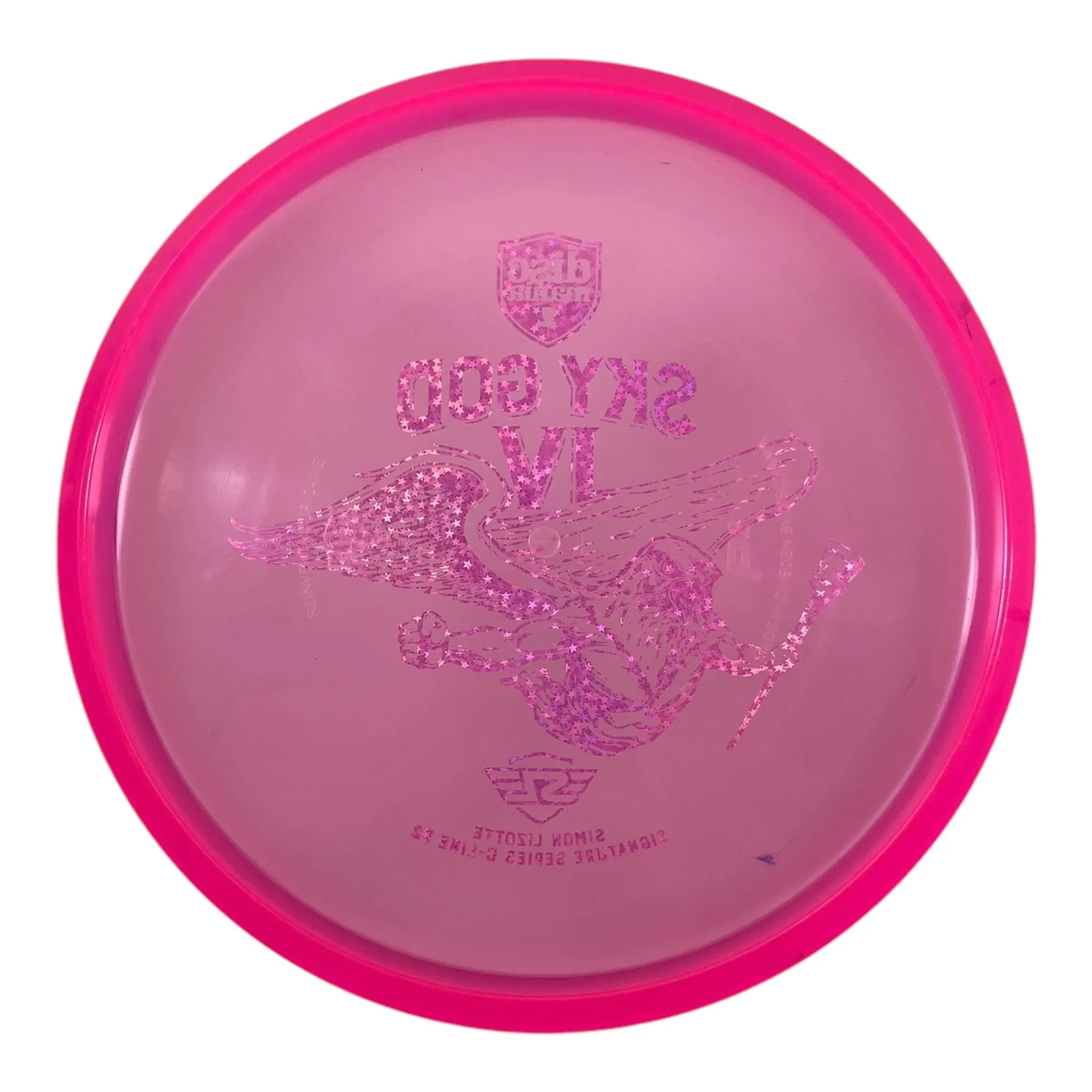 Discmania Sky God IV - P2 - Used Like New | C - Line | Pink/Silver 175g (Simon Lizotte) Disc Golf