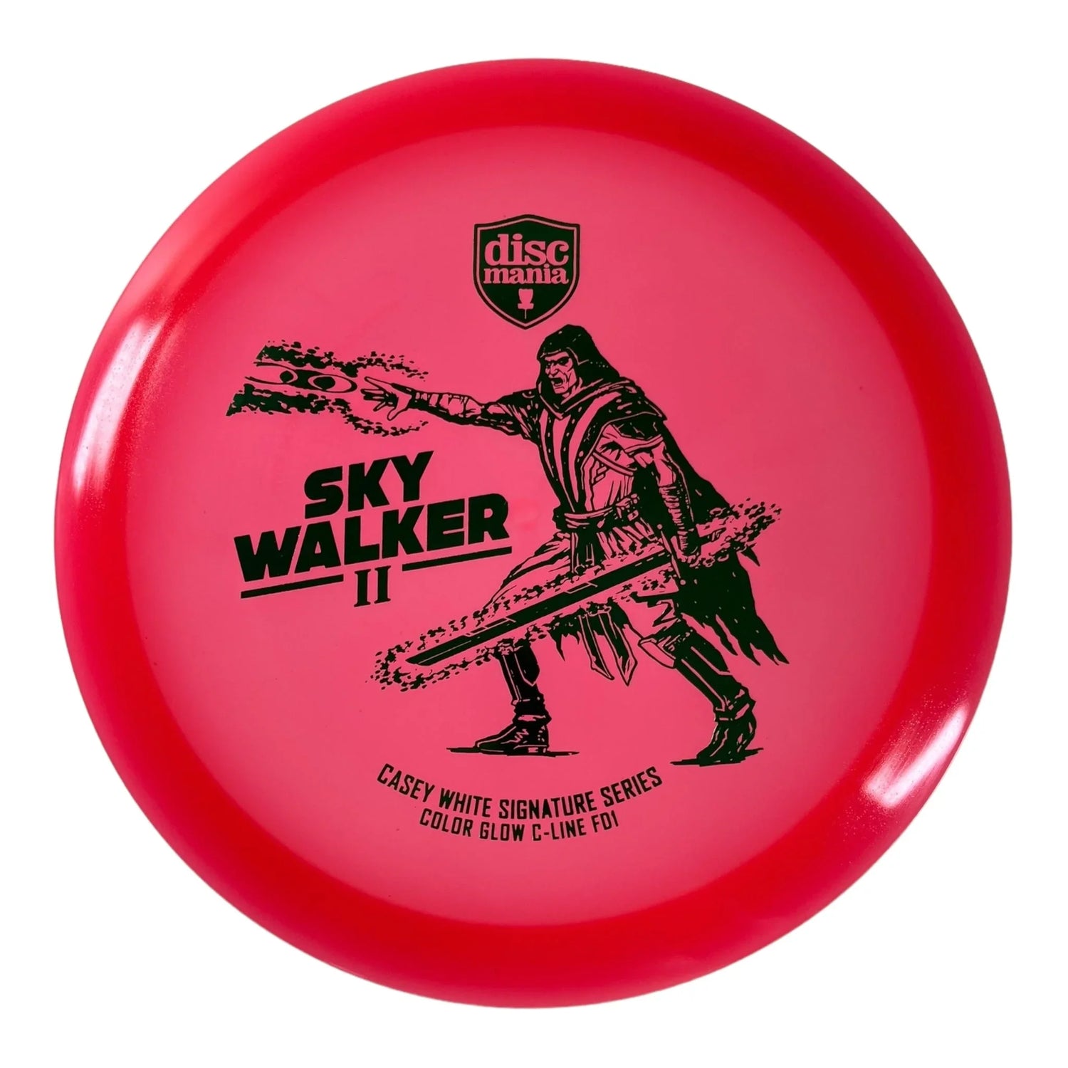 Discmania Sky Walker II - FD1 | Color Glow C - Line | Pink/Green 174g (Casey White) Disc Golf
