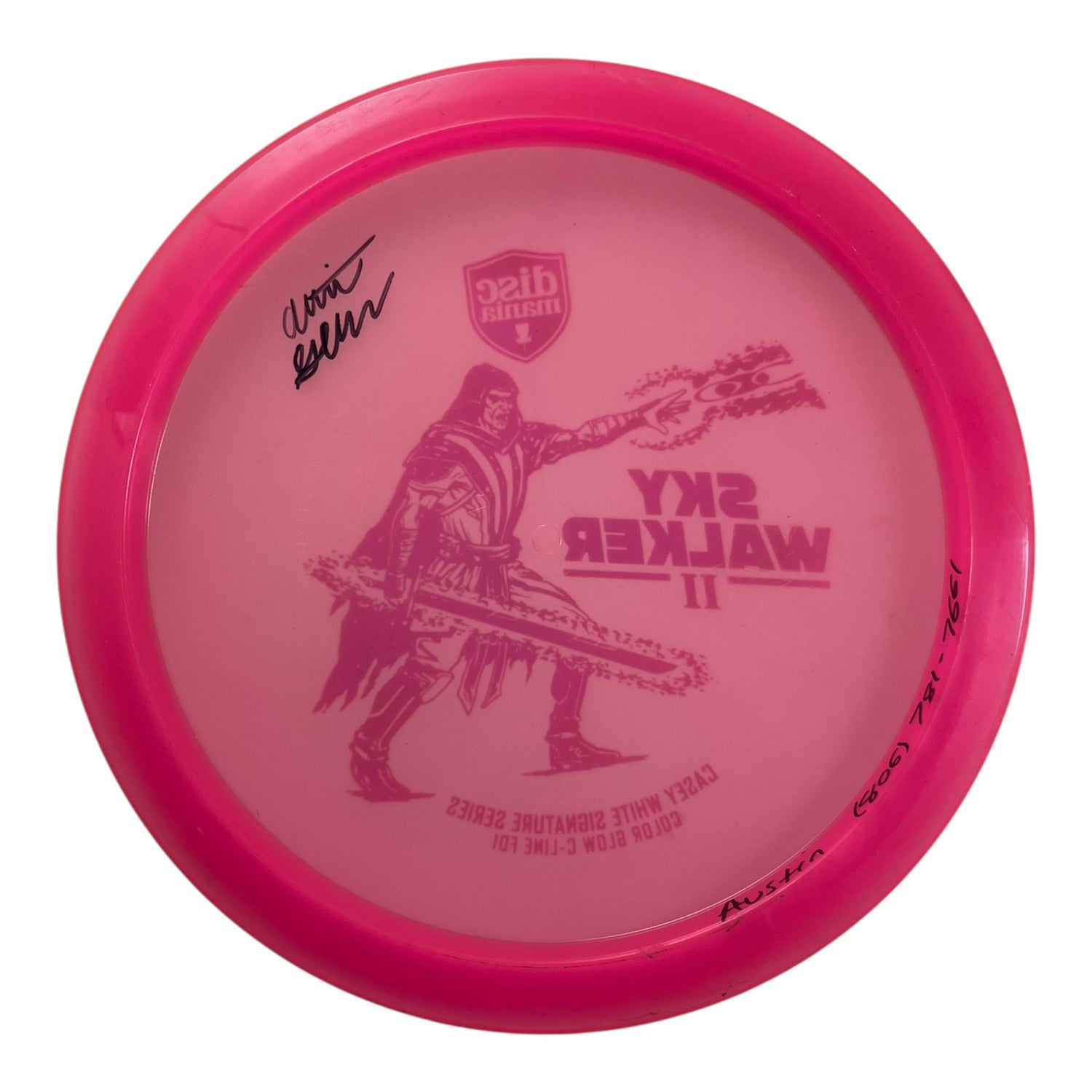 Discmania Sky Walker II - FD1 - Used Good | Color Glow C-Line | Pink/Bronze 174g Disc Golf