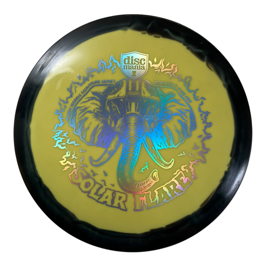 Discmania Solar Flare FD3 - Used Good | Horizon S-Line | Yellow/Holo 173g (Alden Harris) Disc Golf