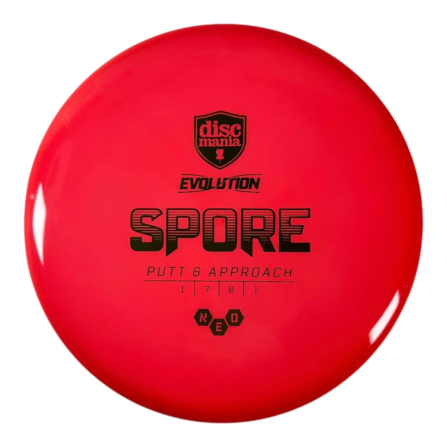 Discmania Spore | Neo | Red/Green 156g Disc Golf