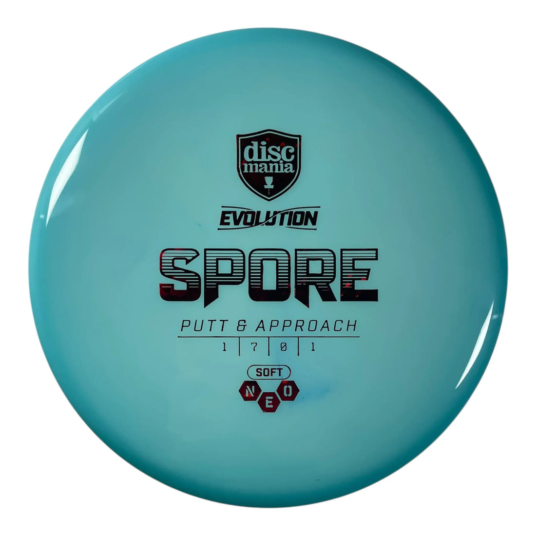 Discmania Spore | Neo Soft | Blue/Red 156g Disc Golf
