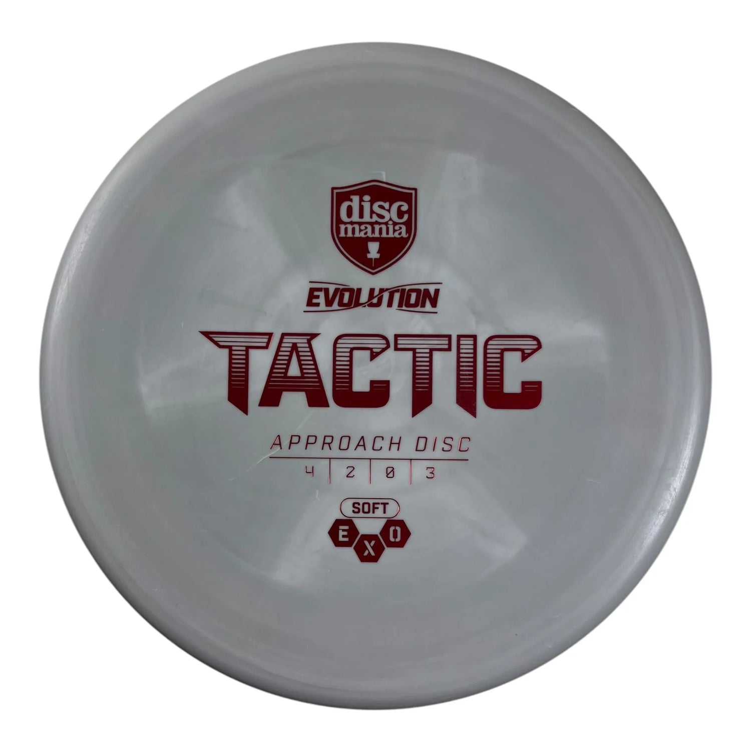 Discmania Tactic | Exo Soft | Grey/Red 174g Disc Golf