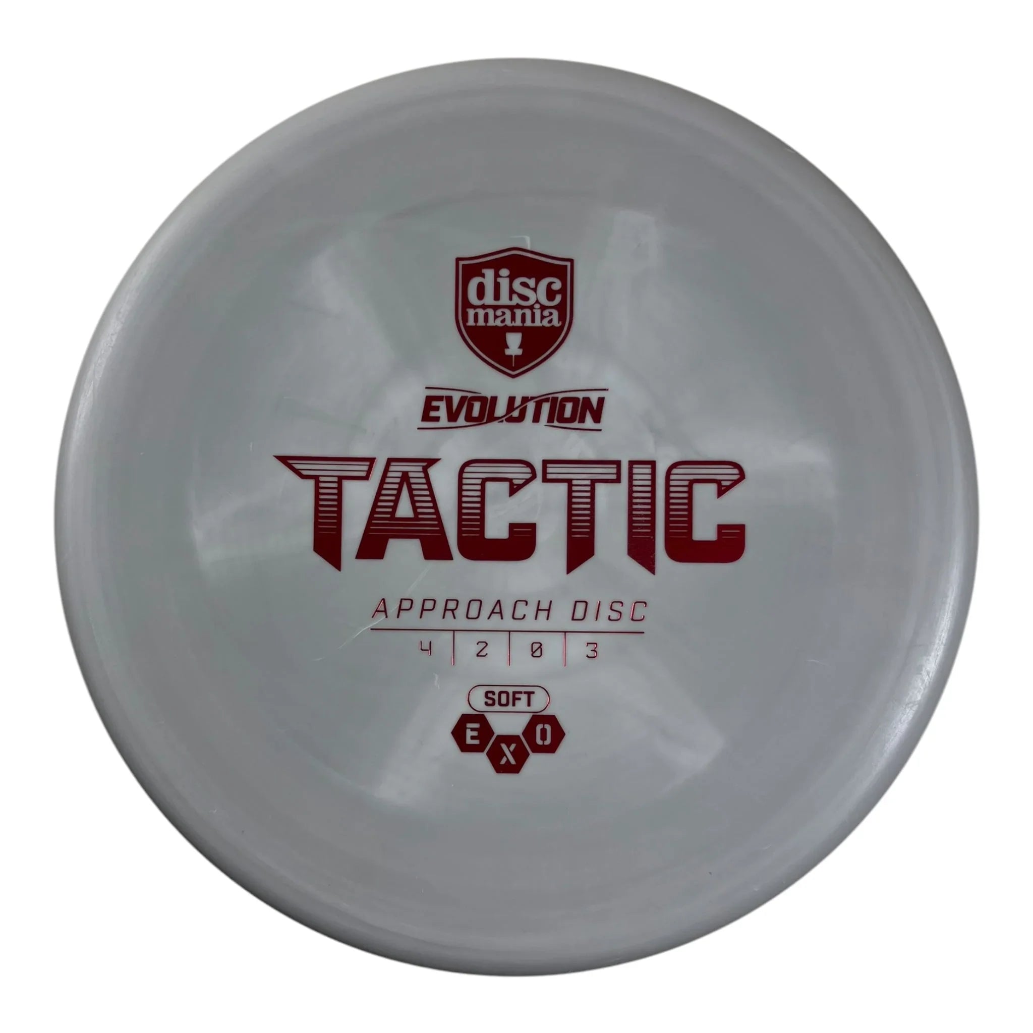 Discmania Tactic | Exo Soft | Grey/Red 174g Disc Golf