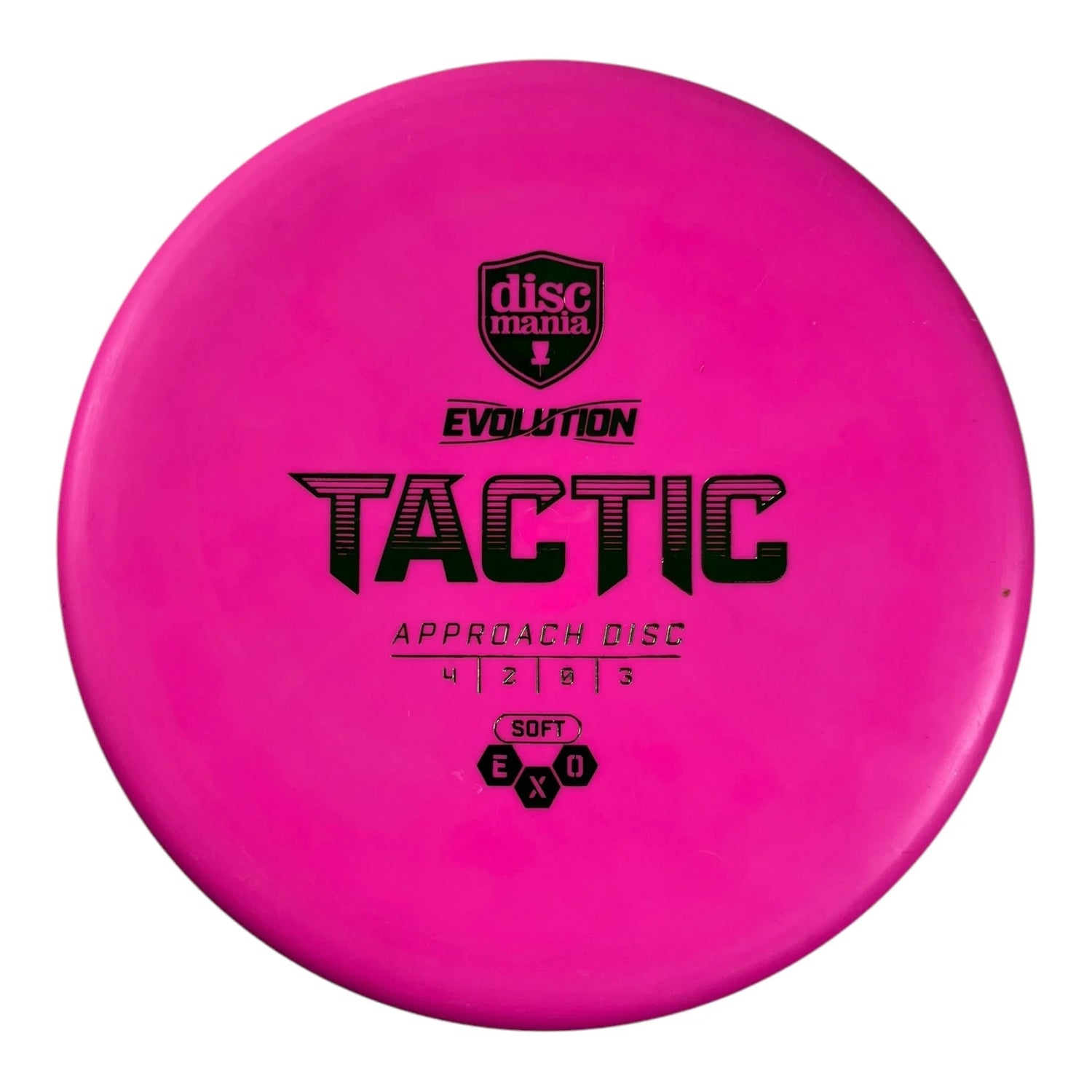 Discmania Tactic | Exo Soft | Pink/Green 173g Disc Golf