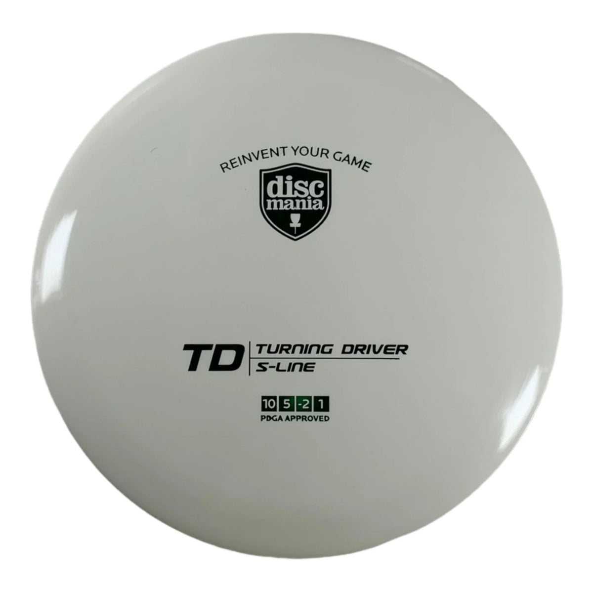 Discmania TD | S - Line | White/Green 175 - 176g Disc Golf