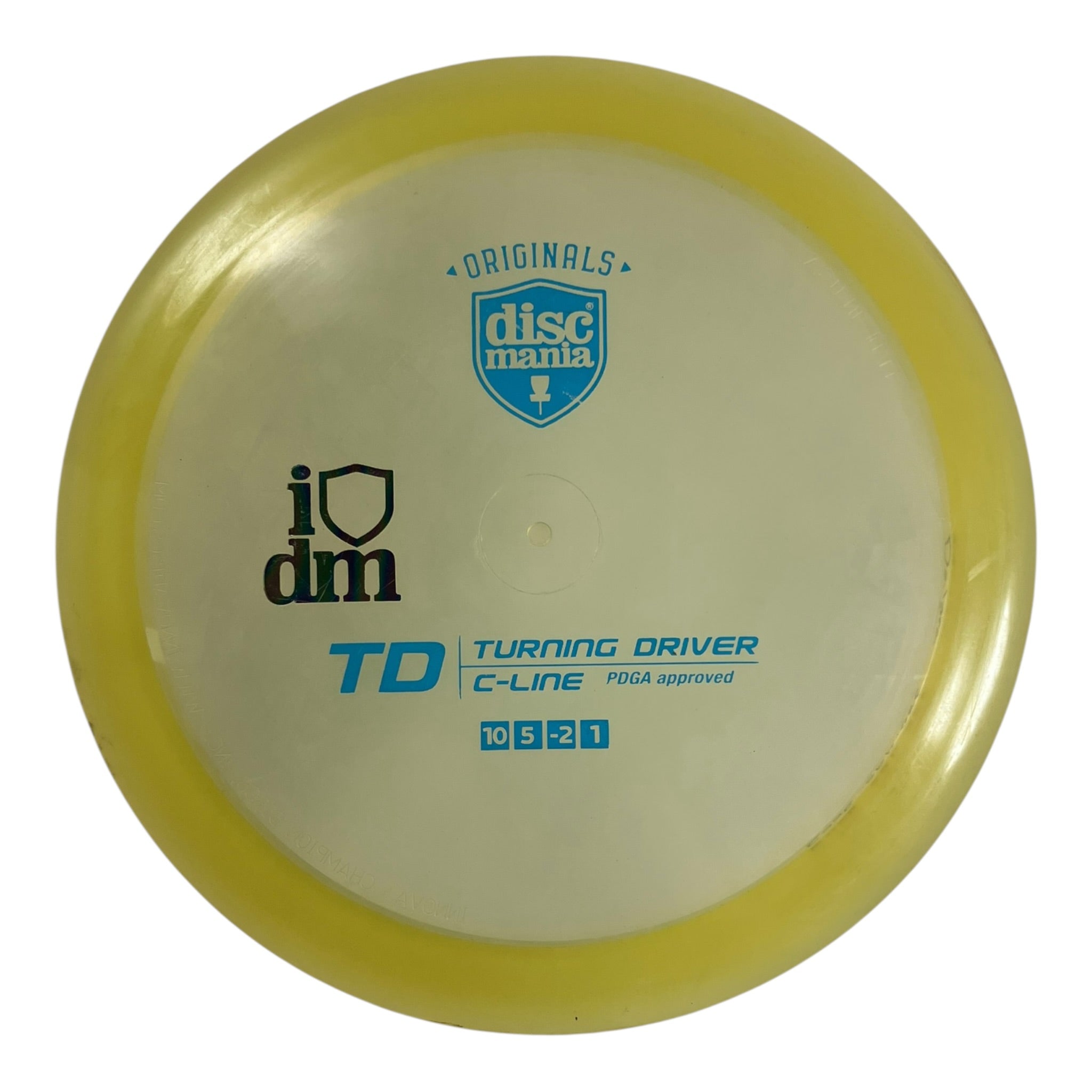 Discmania TD - Used Excellent | C-Line | Yellow/Blue 167g (Innova Made) Disc Golf