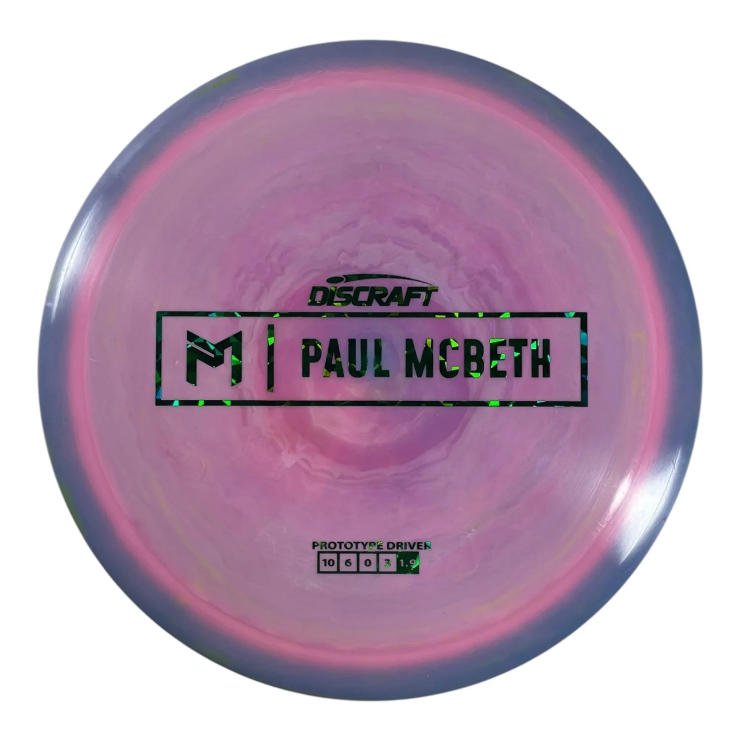 Discraft Anax | ESP | Pink/Green Holo 174g (Prototype) Disc Golf