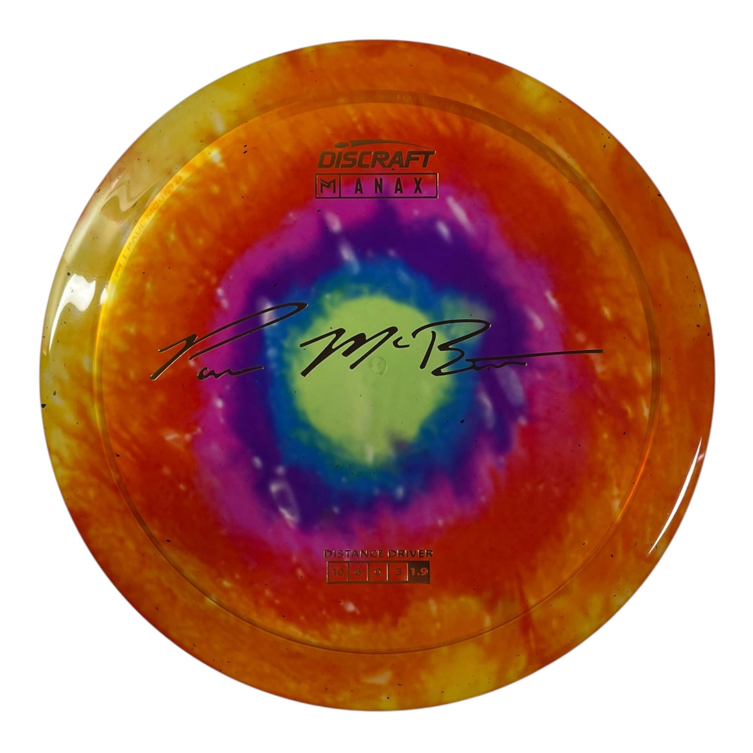 Discraft Anax | Z Line Fly Dye | Orange/Bronze 169g (Paul McBeth) Disc Golf