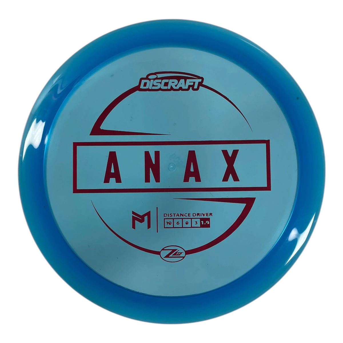 Discraft Anax | Z Lite | Blue/Red 160g (Paul McBeth) Disc Golf