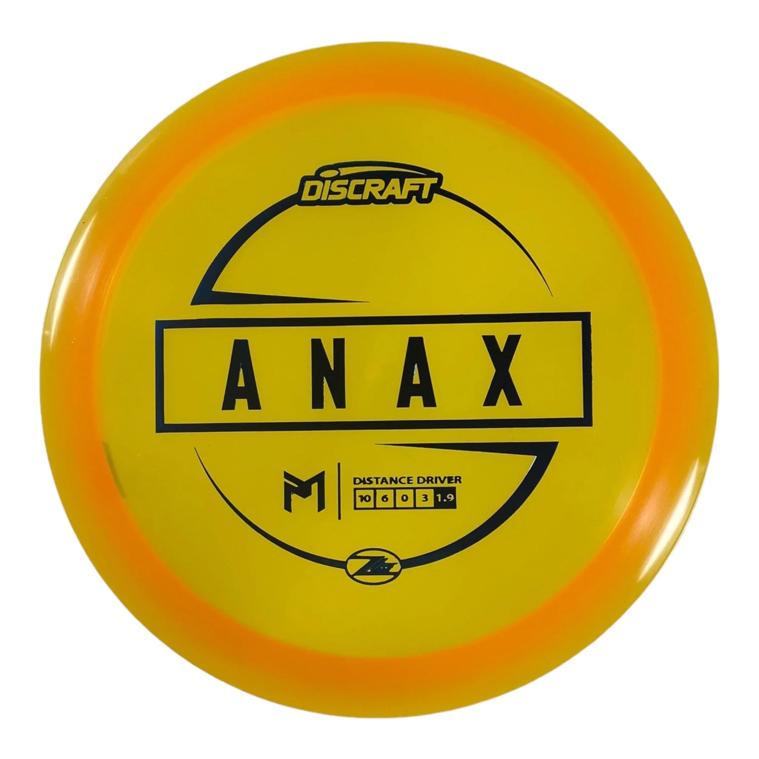 Discraft Anax | Z Lite | Orange/Blue 159g (Paul McBeth) Disc Golf