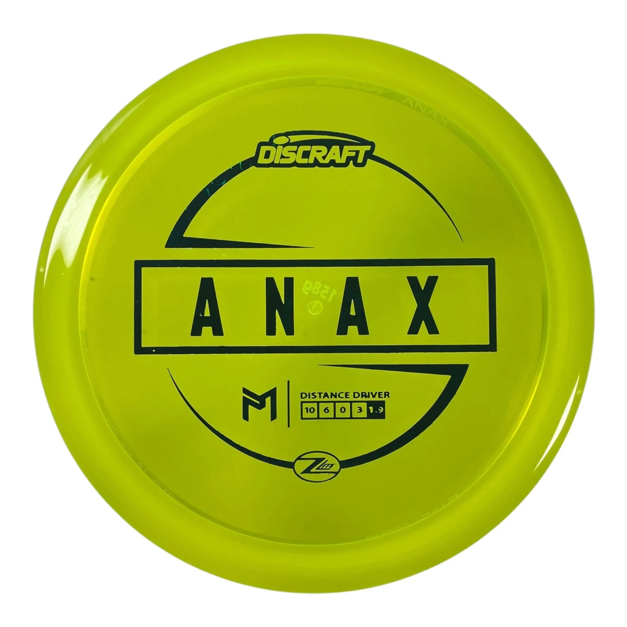 Discraft Anax | Z Lite | Yellow/Blue 158g (Paul McBeth) Disc Golf