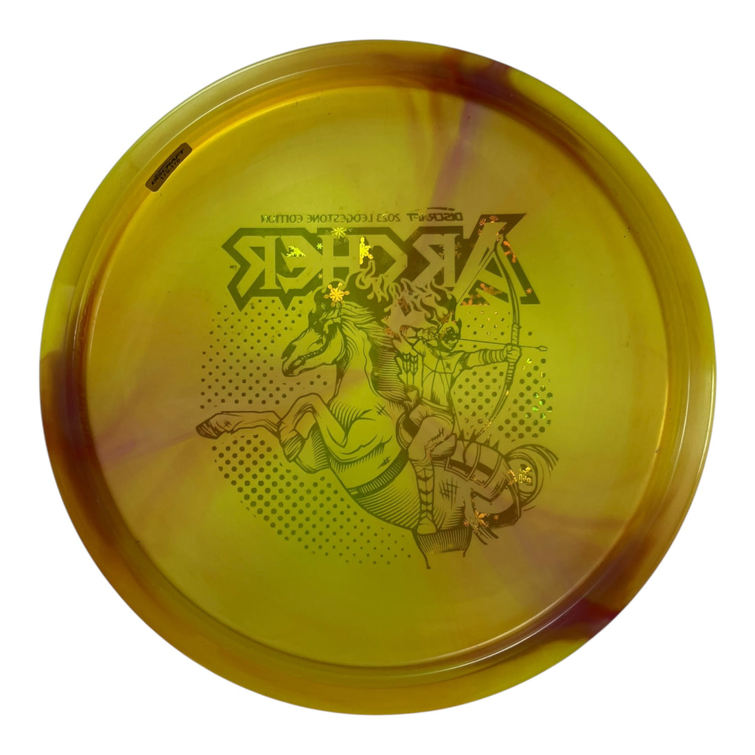 Discraft Archer - Used Like New | Z Swirl | Yellow/Snowflakes 175g (&