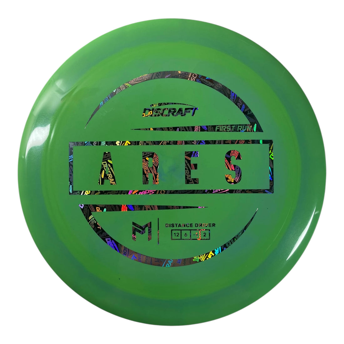 Discraft Ares | ESP | Green/Discraft Logo 165g (First Run) Disc Golf