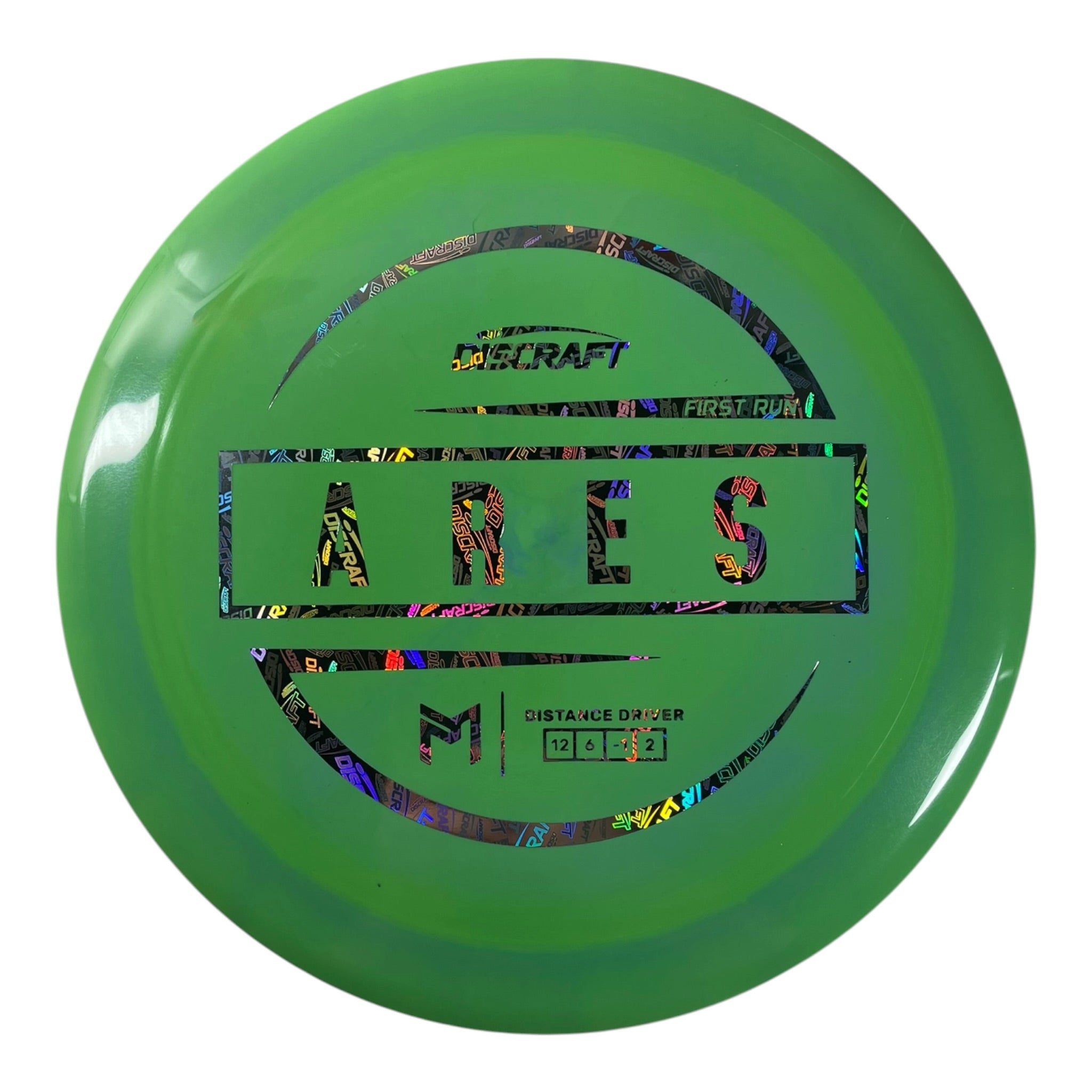 Discraft Ares | ESP | Green/Discraft Logo 165g (First Run) Disc Golf