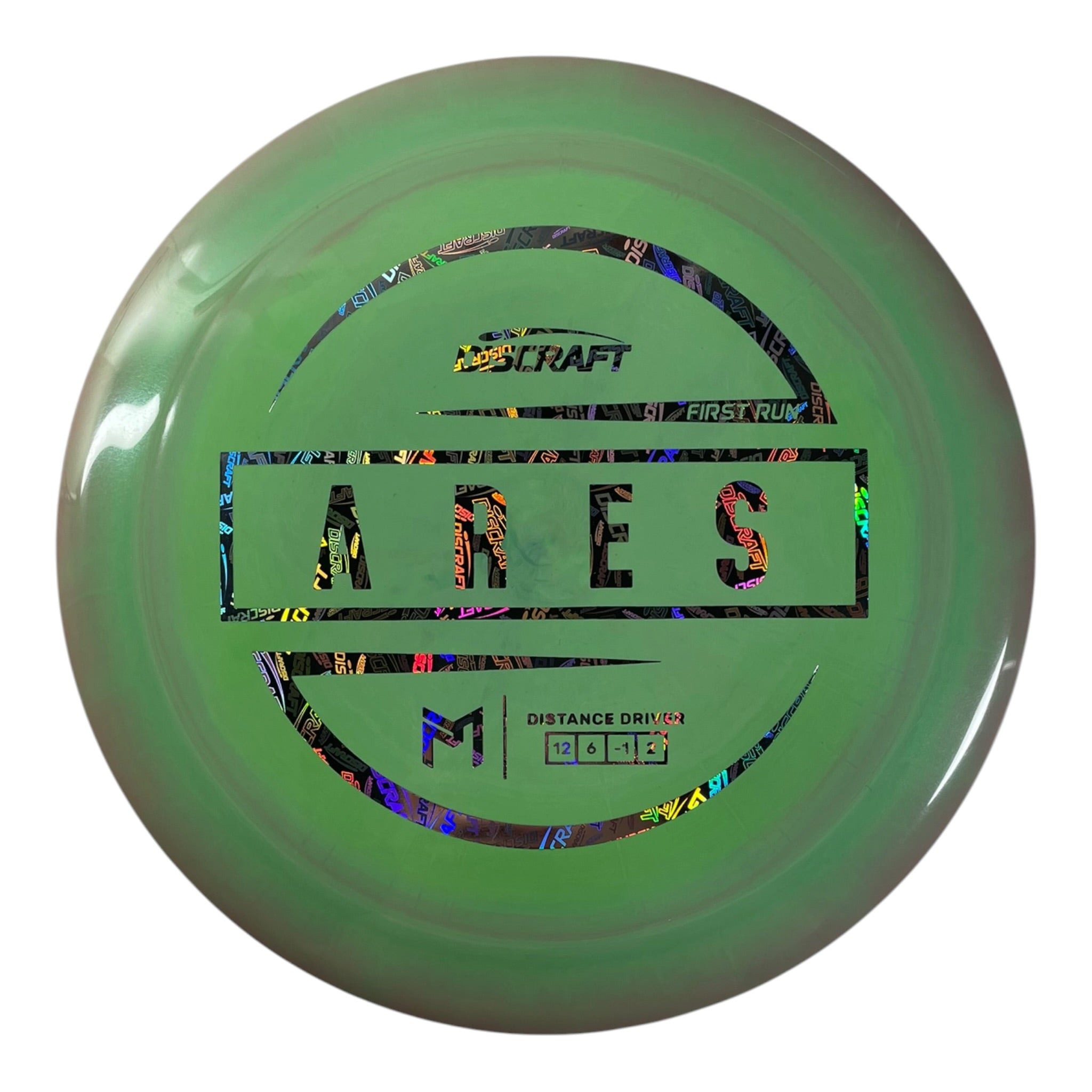 Discraft Ares | ESP | Green/Discraft Logo 166g (First Run) Disc Golf