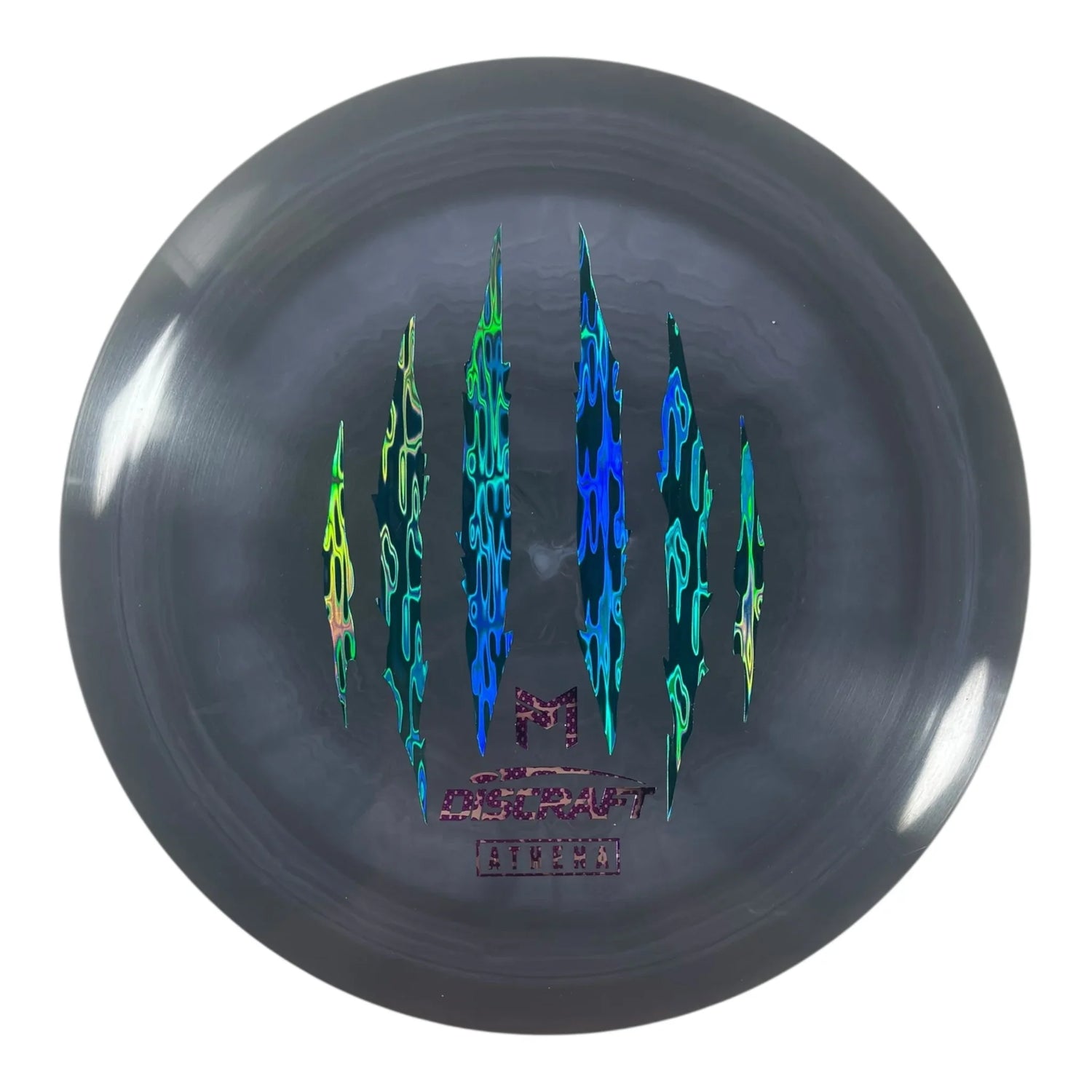 Discraft Athena | ESP | Grey/Blue Holo 170g (Paul McBeth 6x Claw) Disc Golf