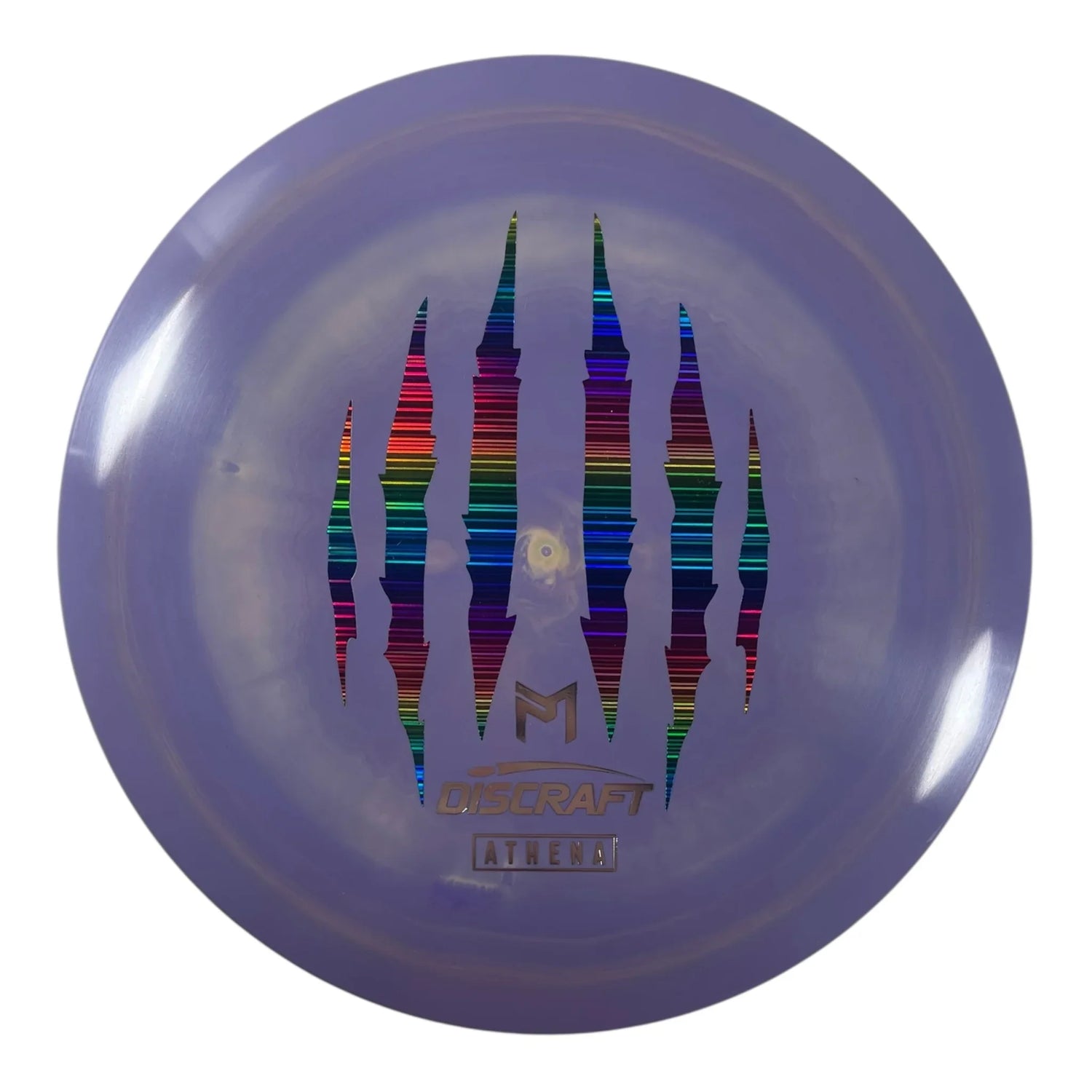 Discraft Athena | ESP | Purple/Rainbow 172g (Paul McBeth 6x Claw) Disc Golf
