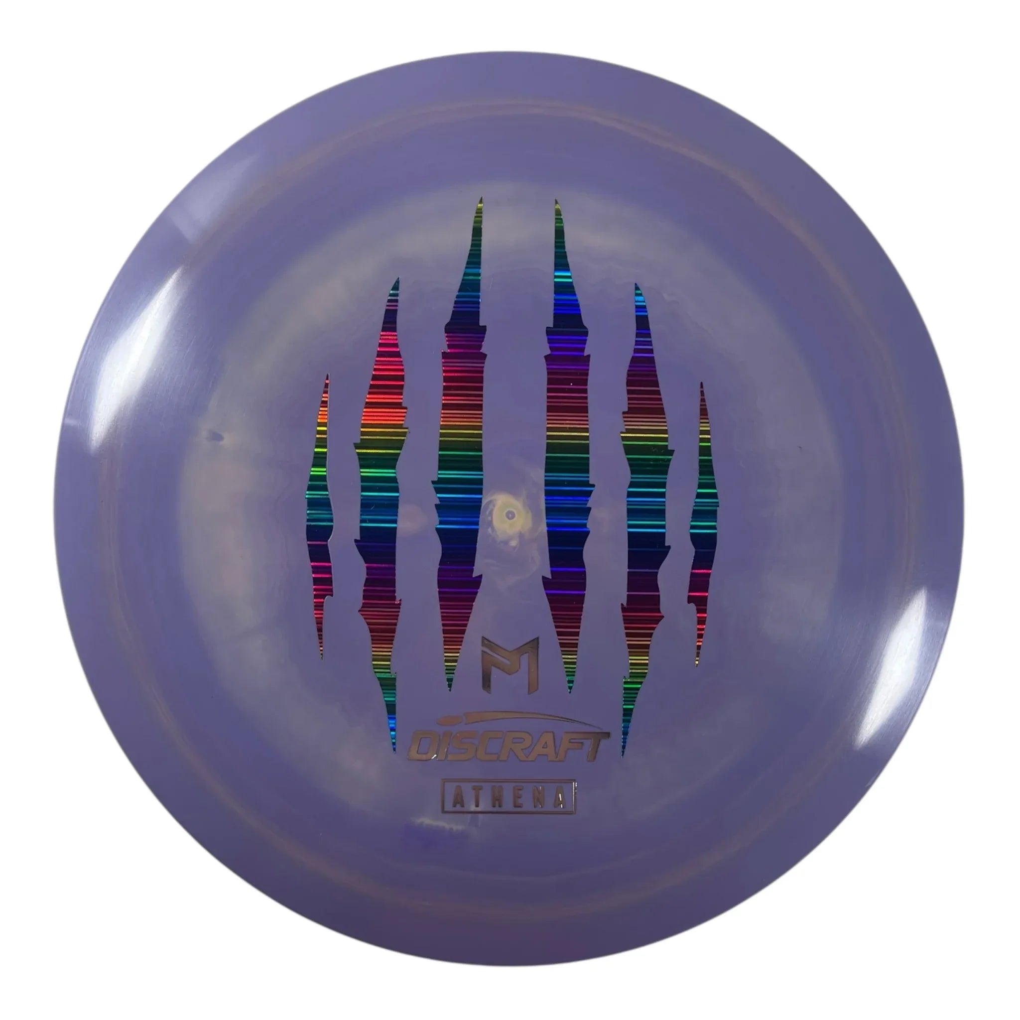 Discraft Athena | ESP | Purple/Rainbow 172g (Paul McBeth 6x Claw) Disc Golf