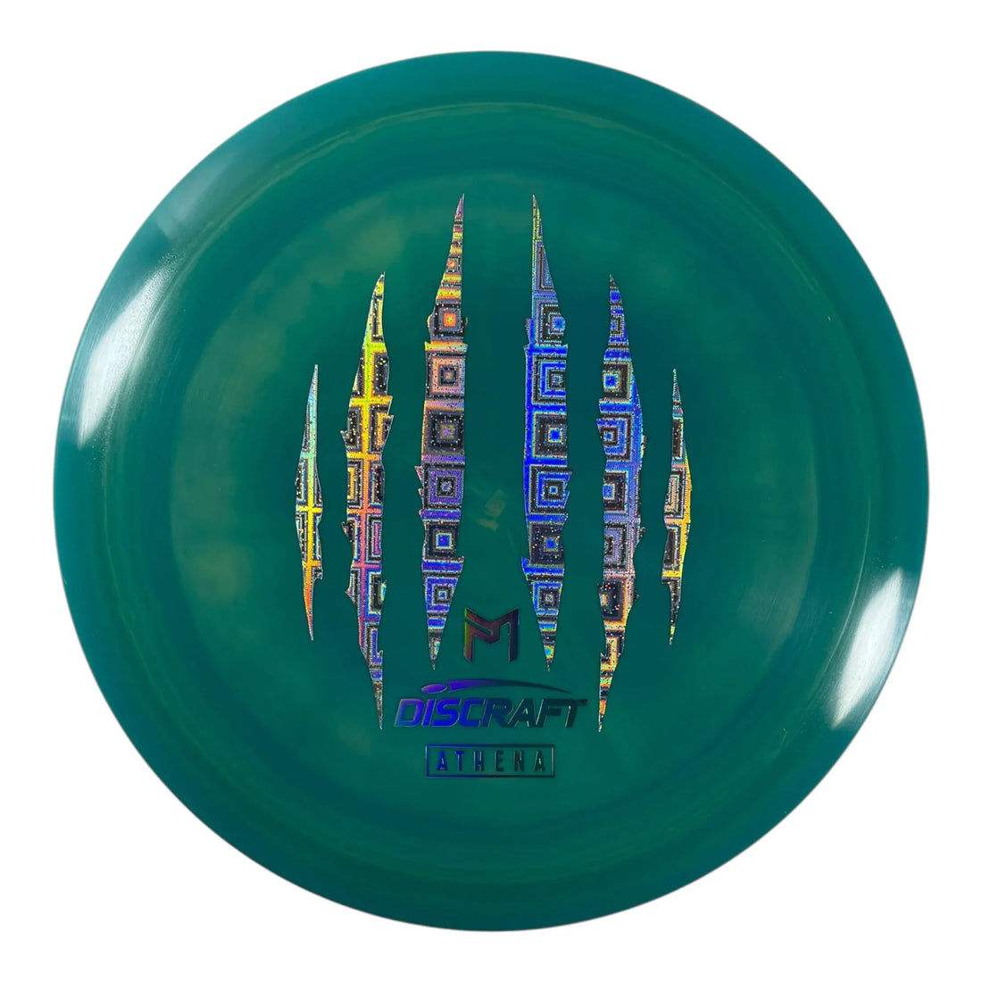 Discraft Athena | ESP | Teal/Holo 174g (Paul McBeth 6x Claw) Disc Golf