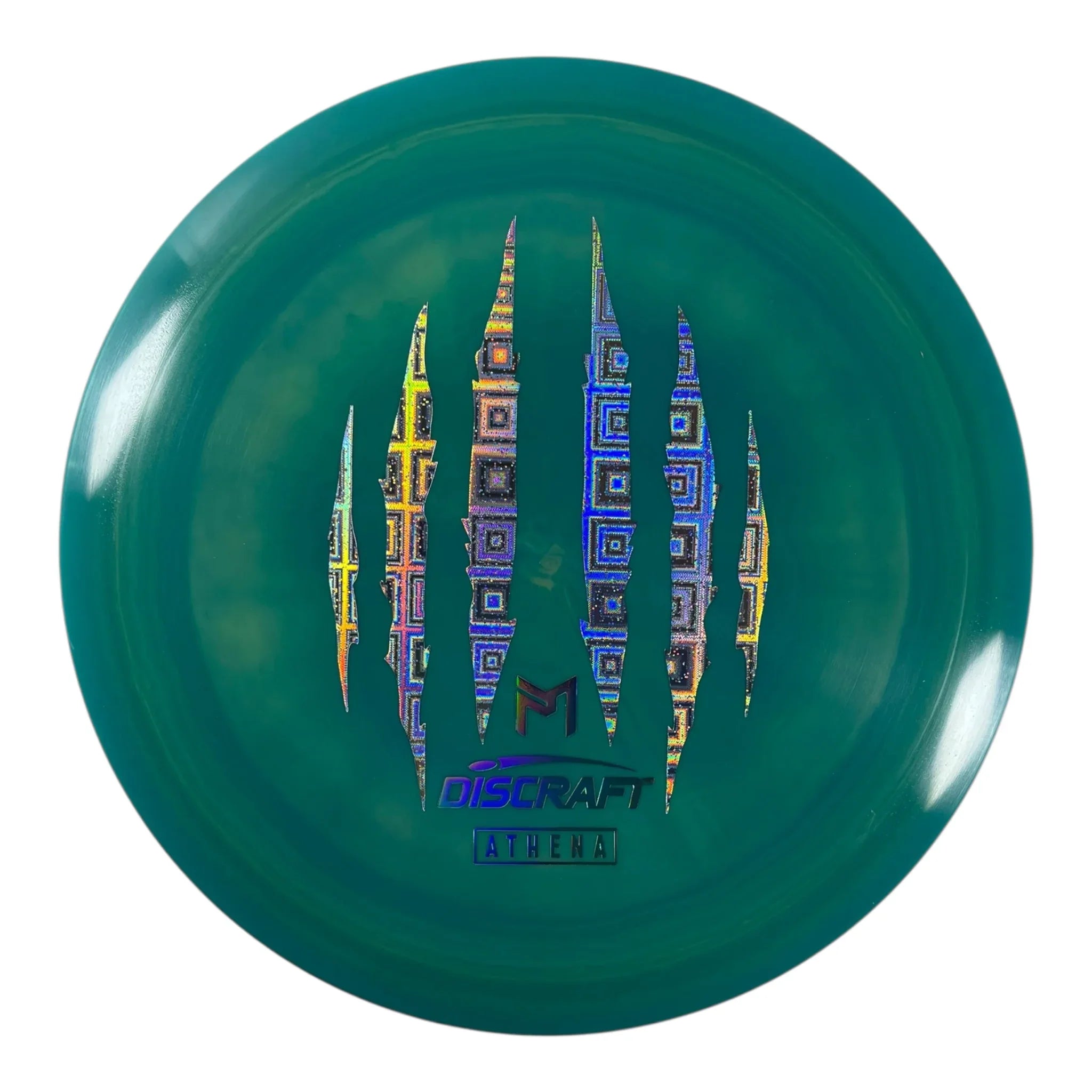 Discraft Athena | ESP | Teal/Holo 174g (Paul McBeth 6x Claw) Disc Golf