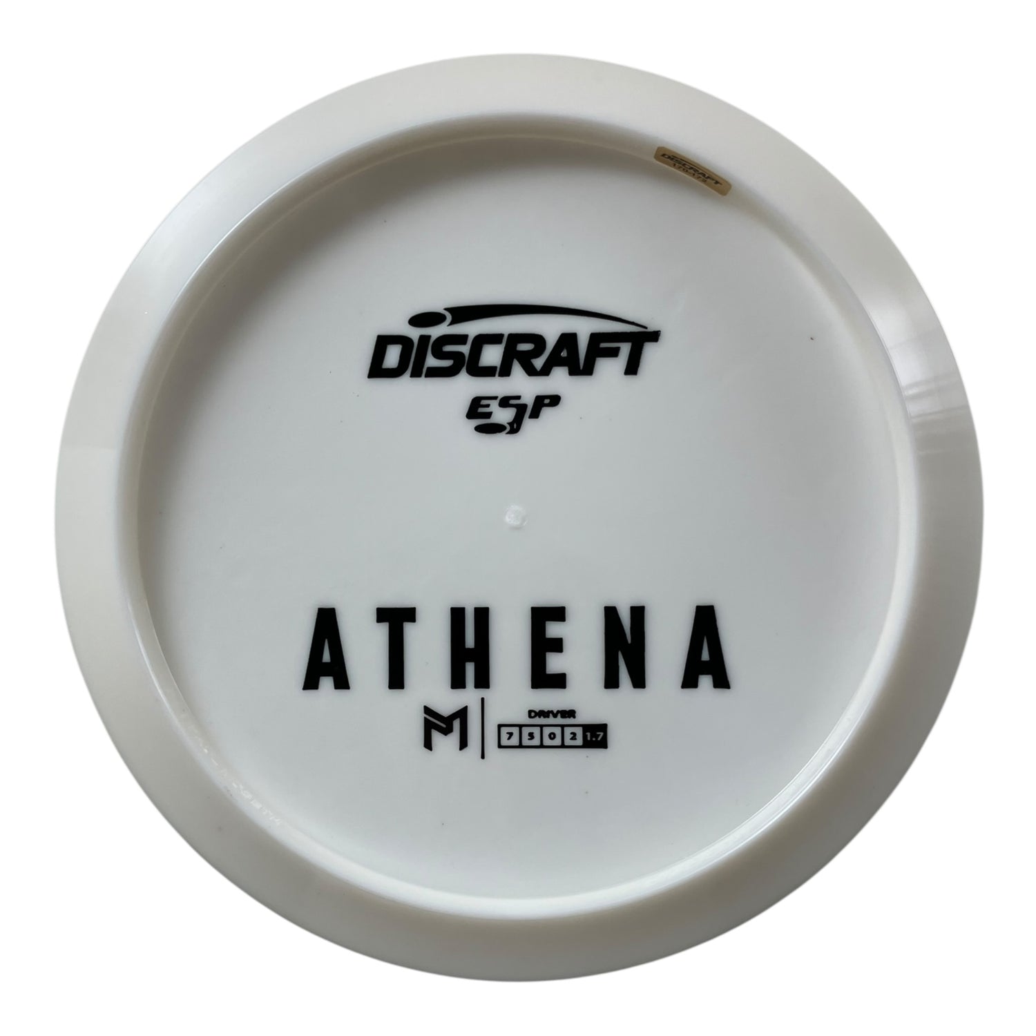 Discraft Athena | ESP | White/Black 170g (Paul McBeth Bottom Stamp) Disc Golf