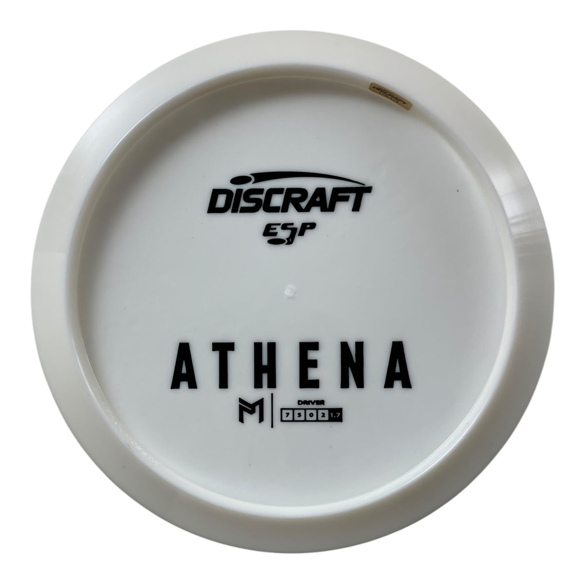 Discraft Athena | ESP | White/Black 170g (Paul McBeth Bottom Stamp) Disc Golf