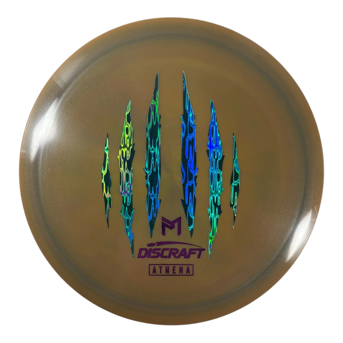 Discraft Athena | ESP | Yellow/Blue Holo 174g (Paul McBeth 6x Claw) Disc Golf