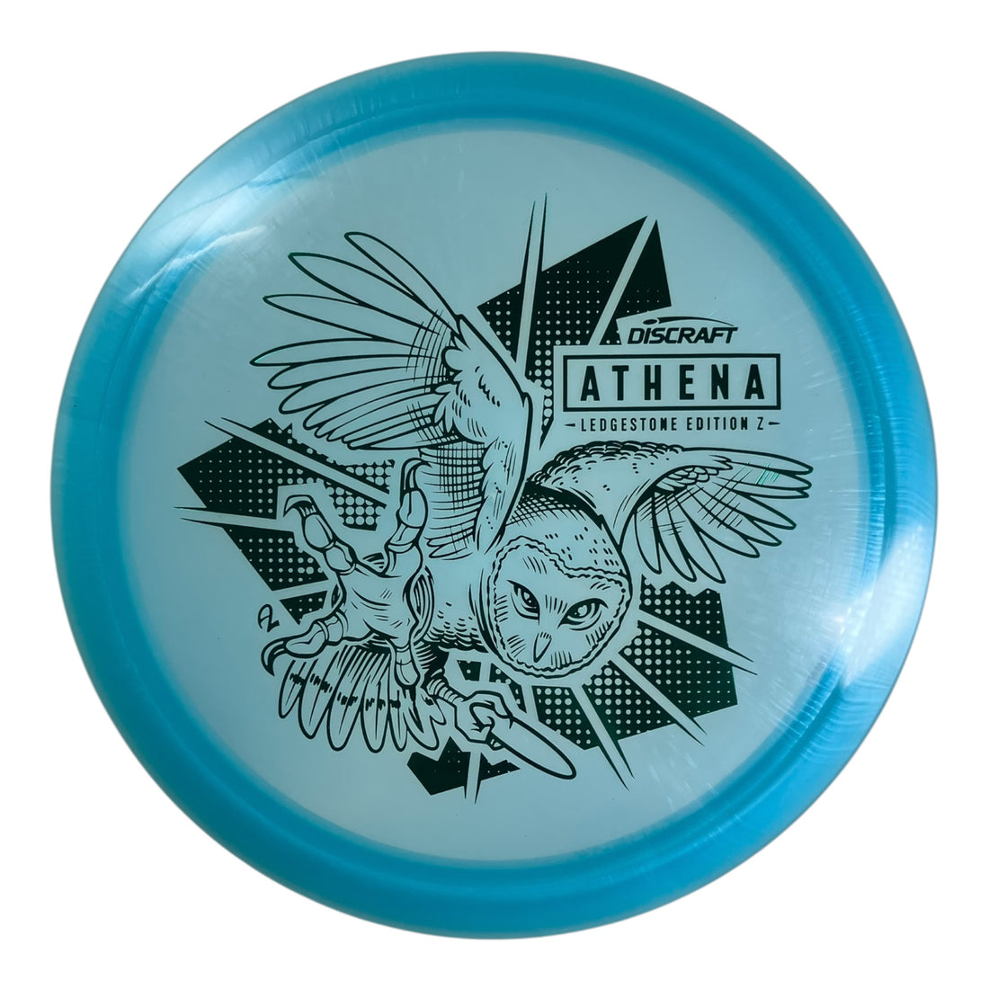 Discraft Athena | Z Line | Blue/Green 174g (Ledgestone) Disc Golf