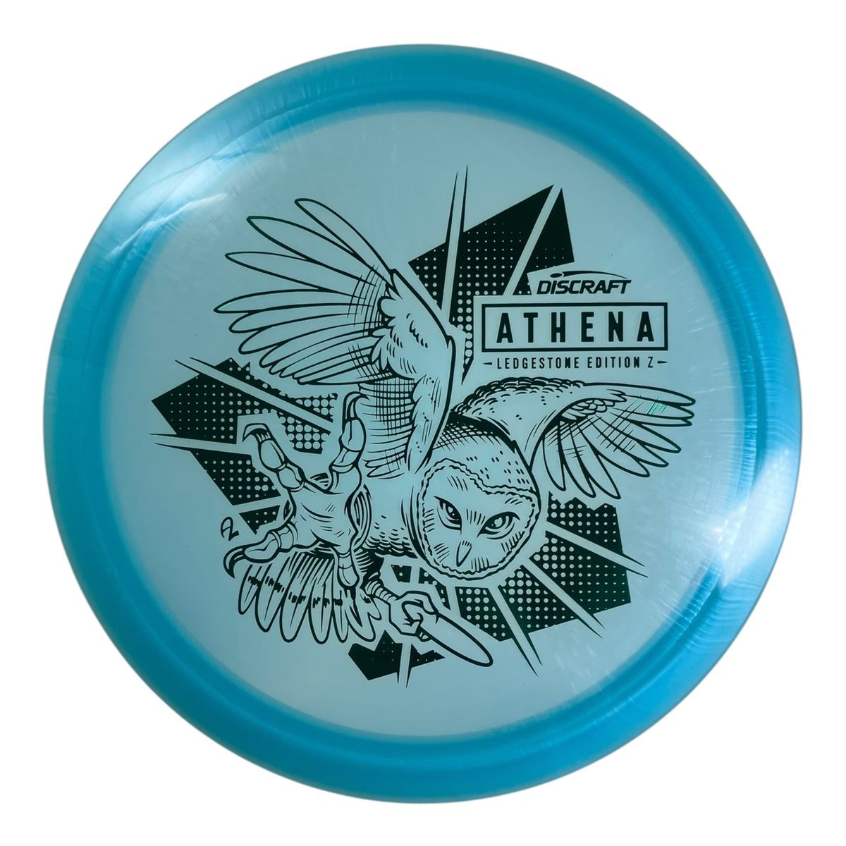 Discraft Athena | Z Line | Blue/Green 174g (Ledgestone) Disc Golf