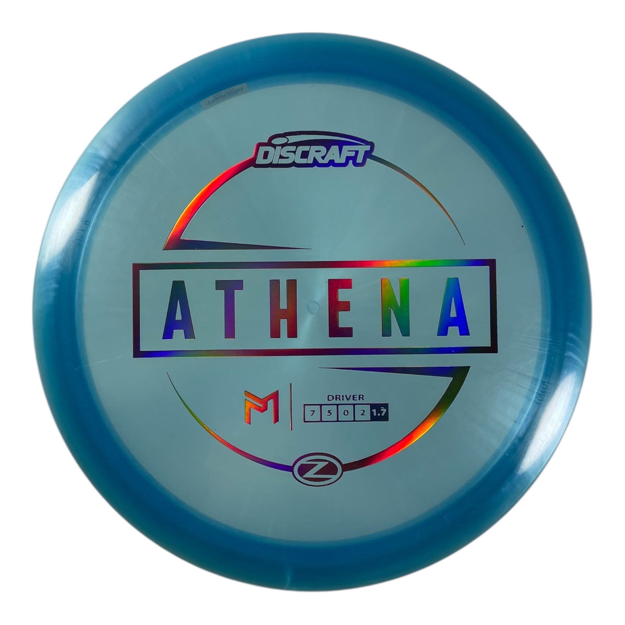 Discraft Athena | Z Line | Blue/Pink Holo 169g (Paul McBeth) Disc Golf
