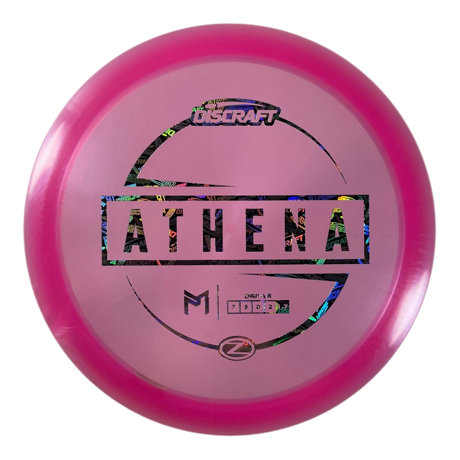 Discraft Athena | Z Line | Pink/Discraft 172g (Paul McBeth) Disc Golf