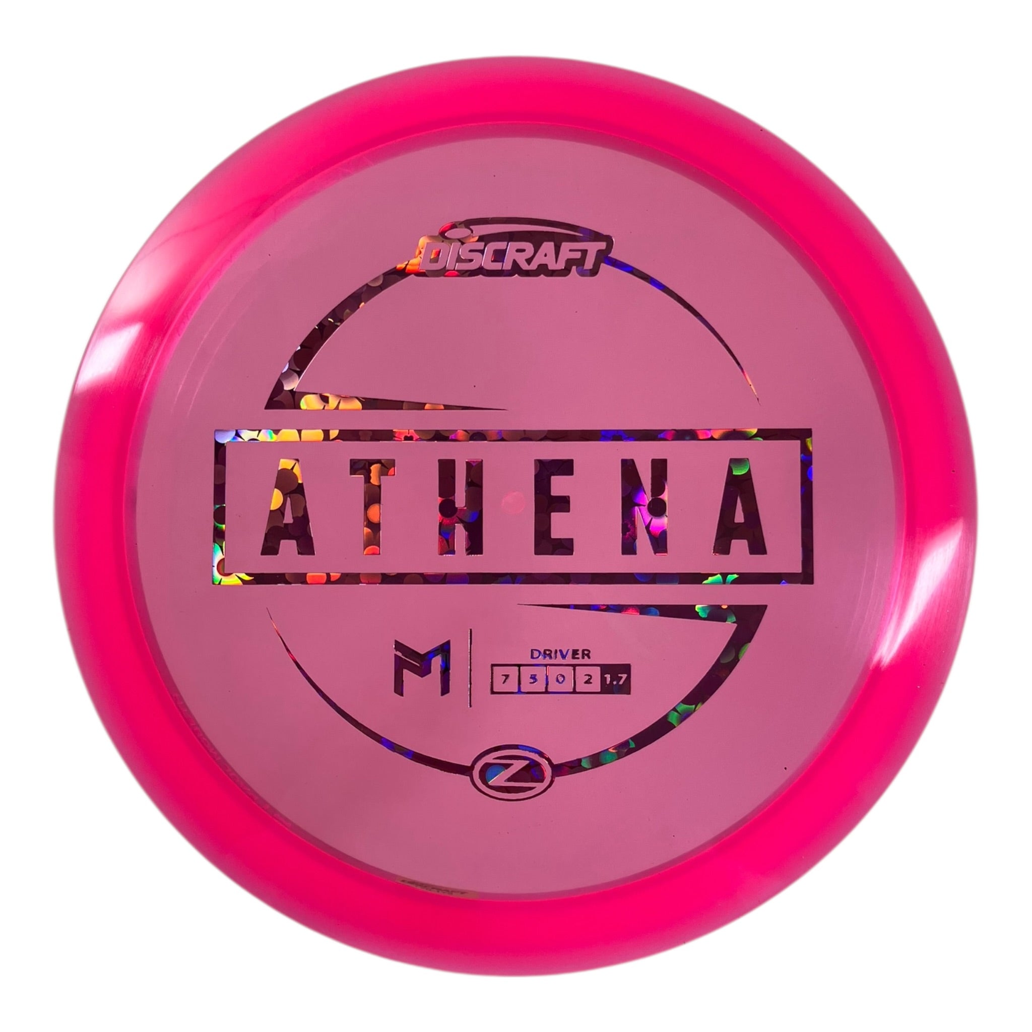 Discraft Athena | Z Line | Pink/Flowers 170g (Paul McBeth) Disc Golf