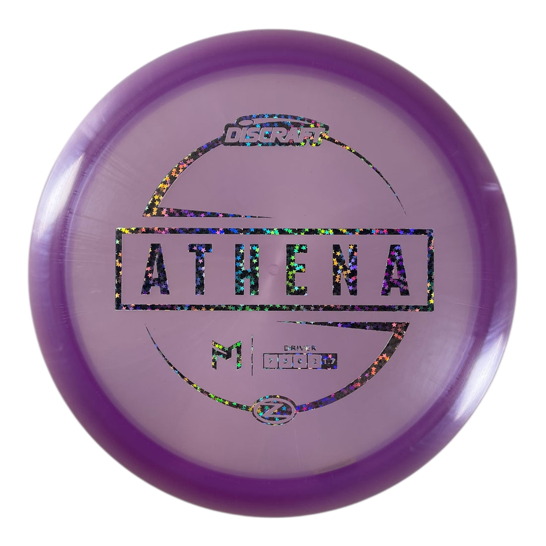 Discraft Athena | Z Line | Purple/Stars 172g (Paul McBeth) Disc Golf