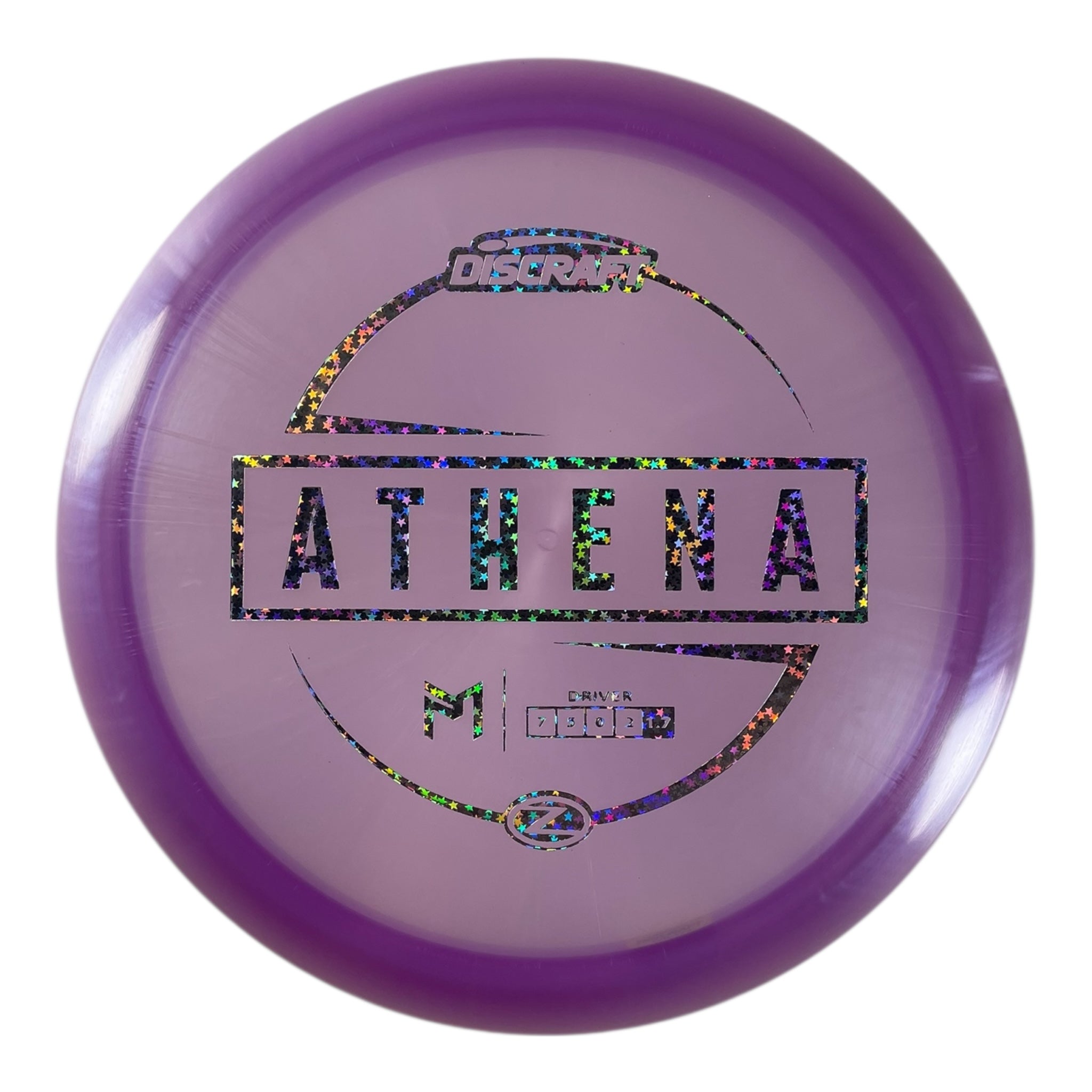 Discraft Athena | Z Line | Purple/Stars 172g (Paul McBeth) Disc Golf