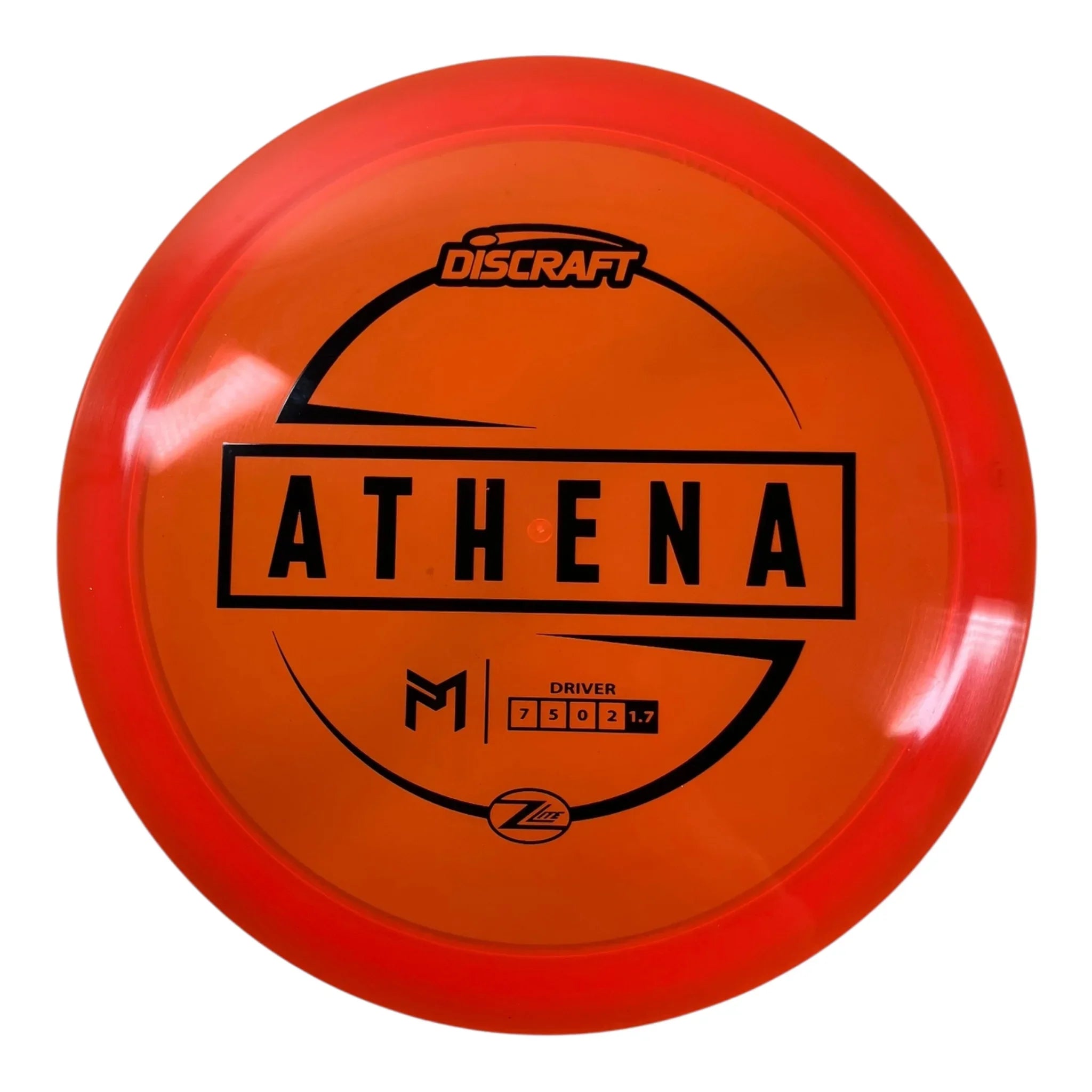 Discraft Athena | Z Lite | Orange/Black 159g (Paul McBeth) Disc Golf
