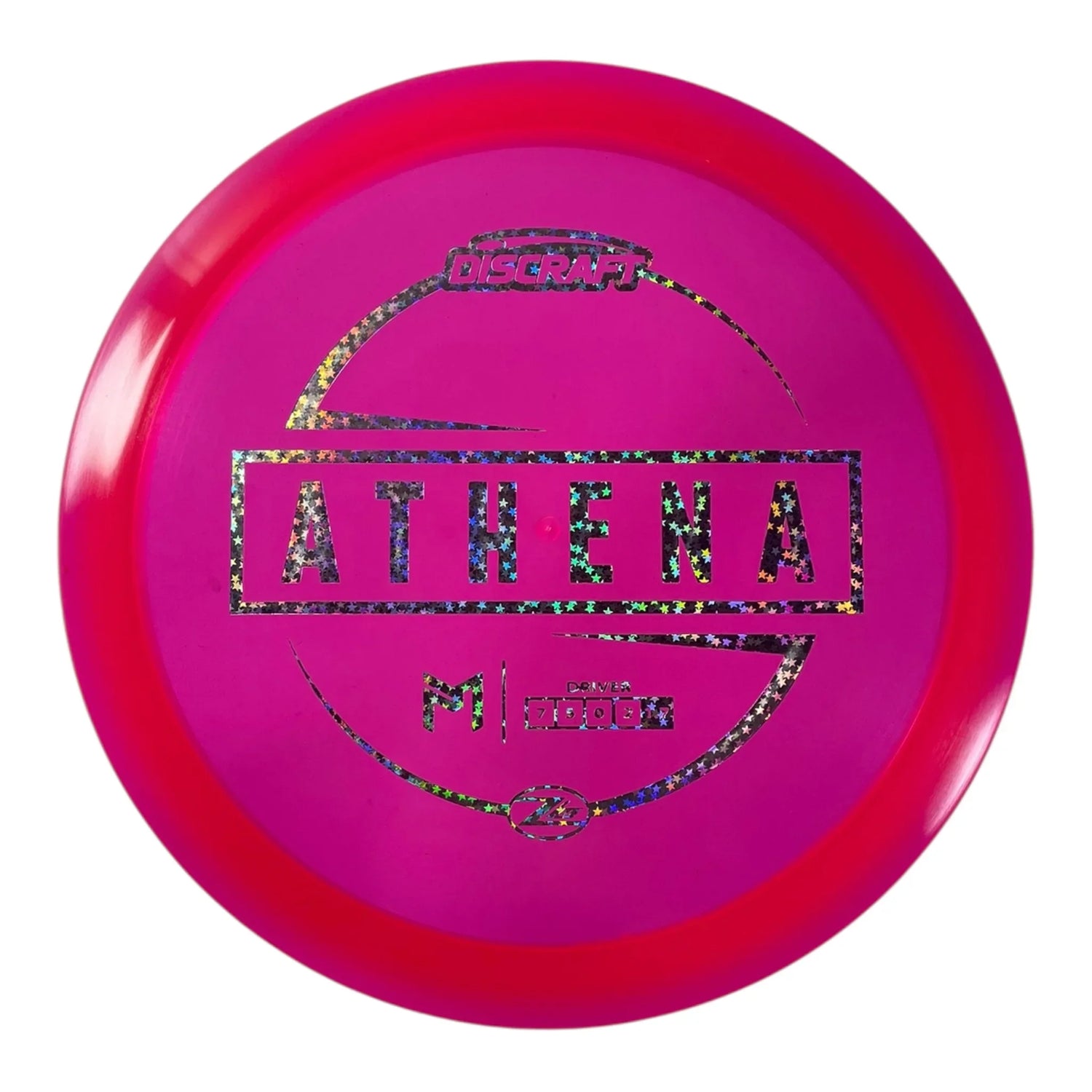 Discraft Athena | Z Lite | Pink/Stars 159g (Paul McBeth) Disc Golf