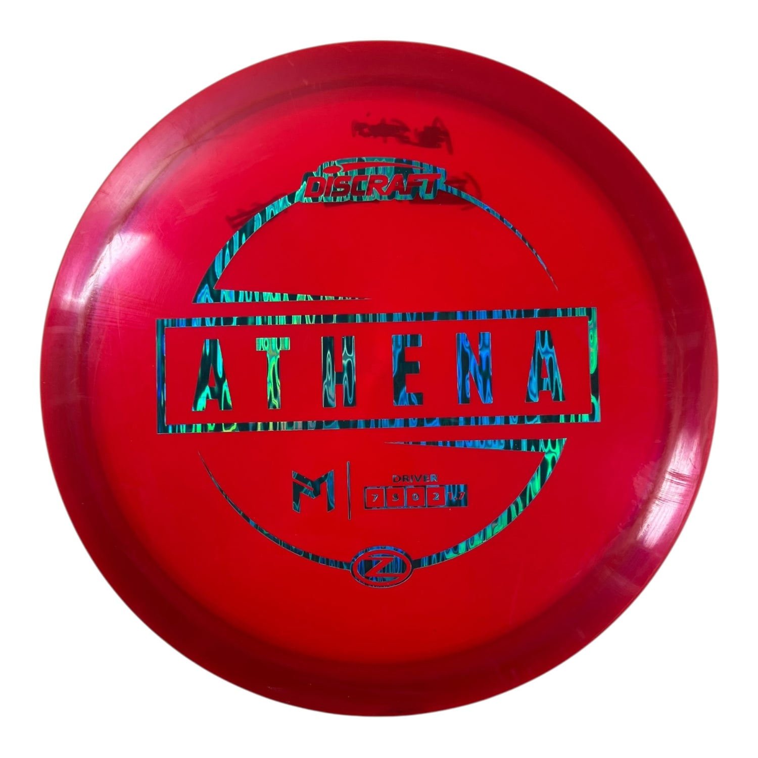 Discraft Athena - Used Fair | Z Line | Red/Blue 173g (Paul McBeth) Disc Golf