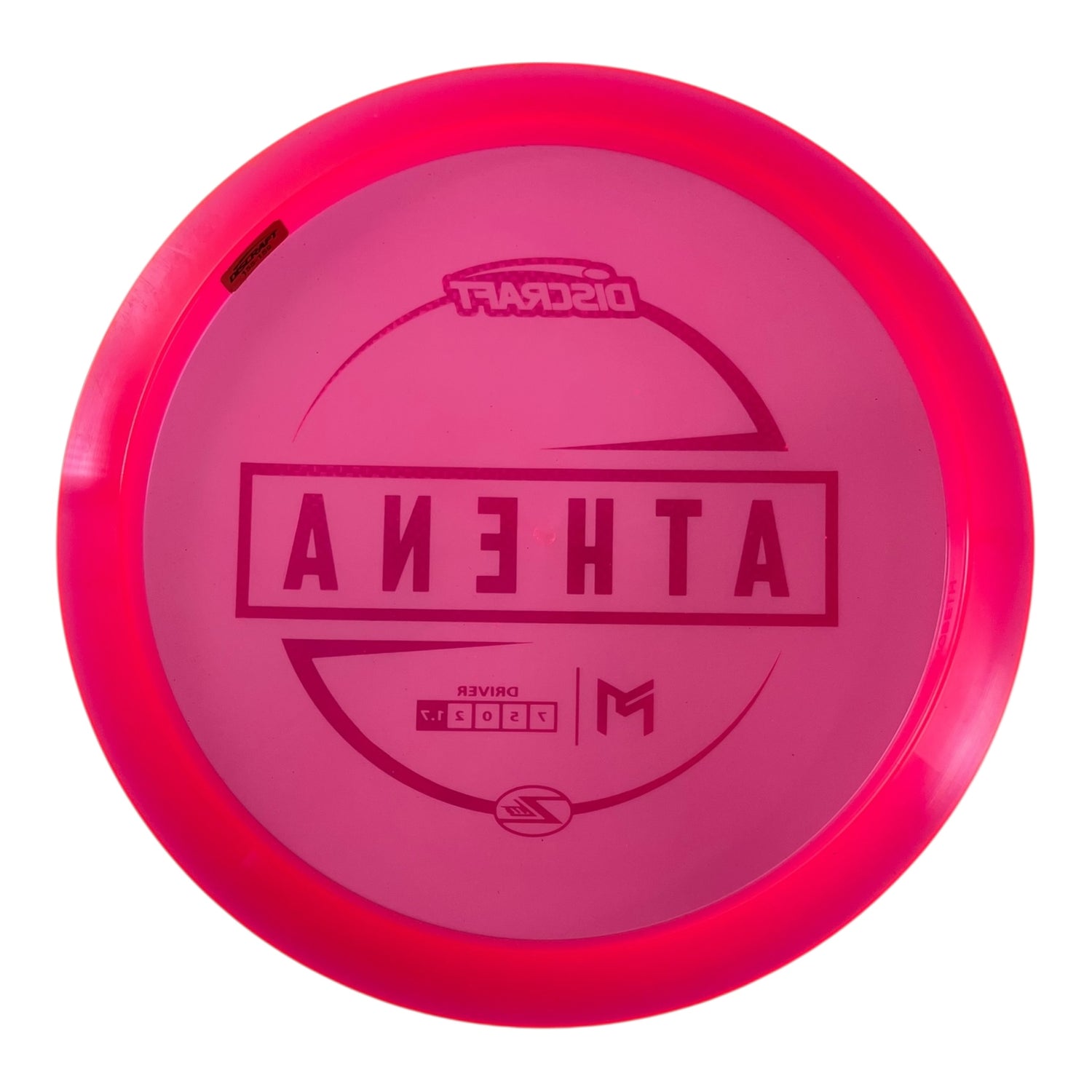 Discraft Athena - Used Like New | Z Lite | Pink/Red Checkers 157g (Paul McBeth) Disc Golf