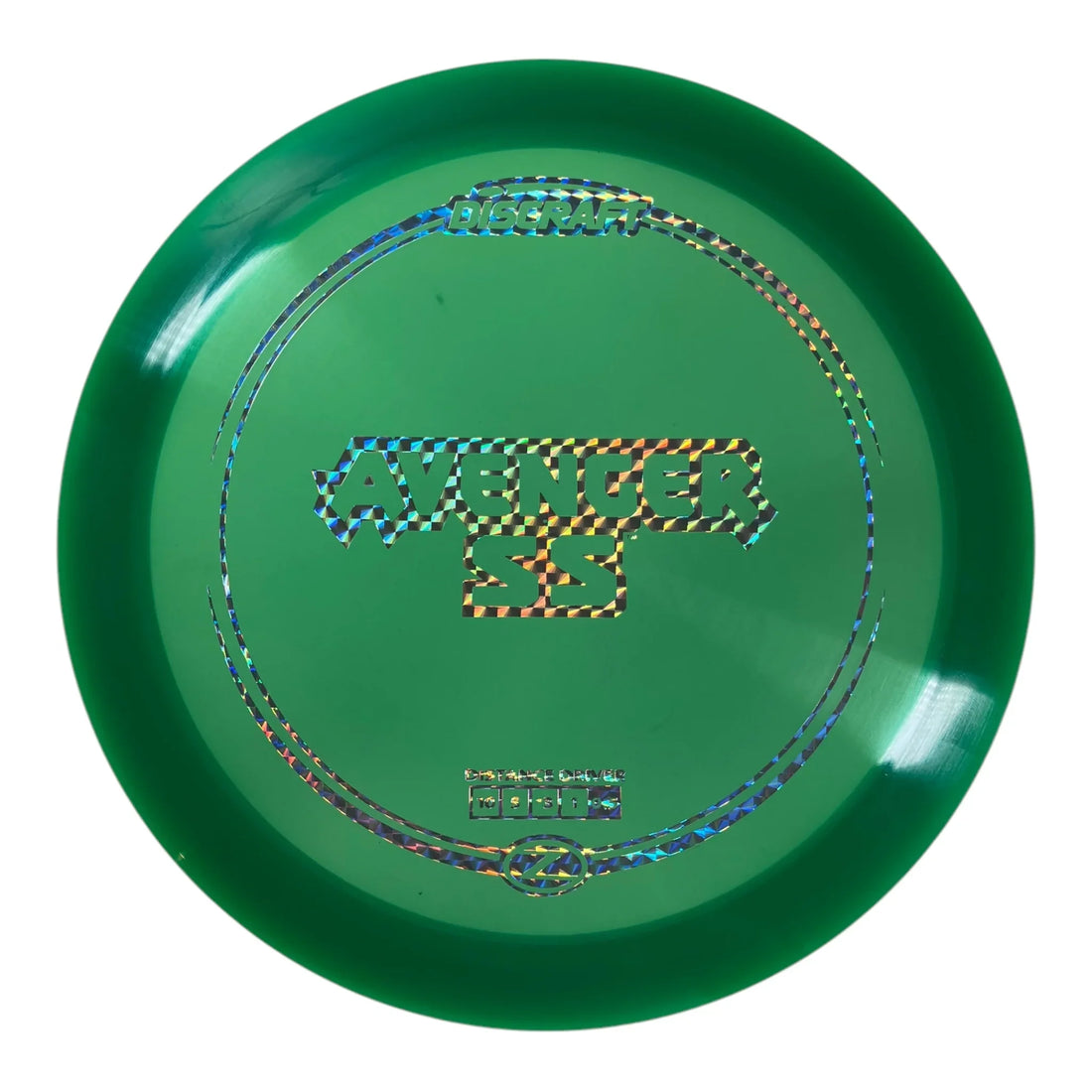 Discraft Avenger SS | Z Line | Green/Squares 173g Disc Golf