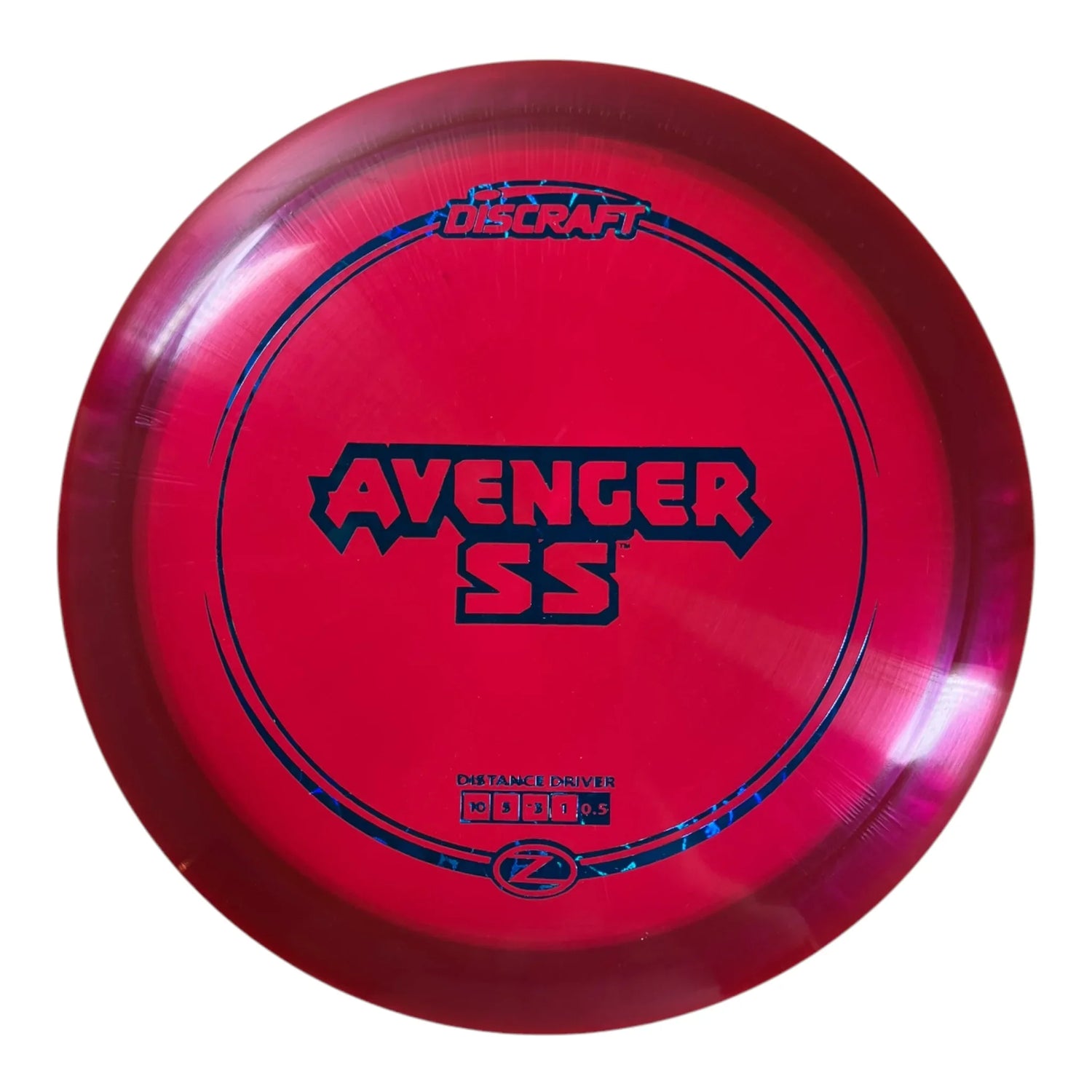 Discraft Avenger SS | Z Line | Red/Blue 167g Disc Golf