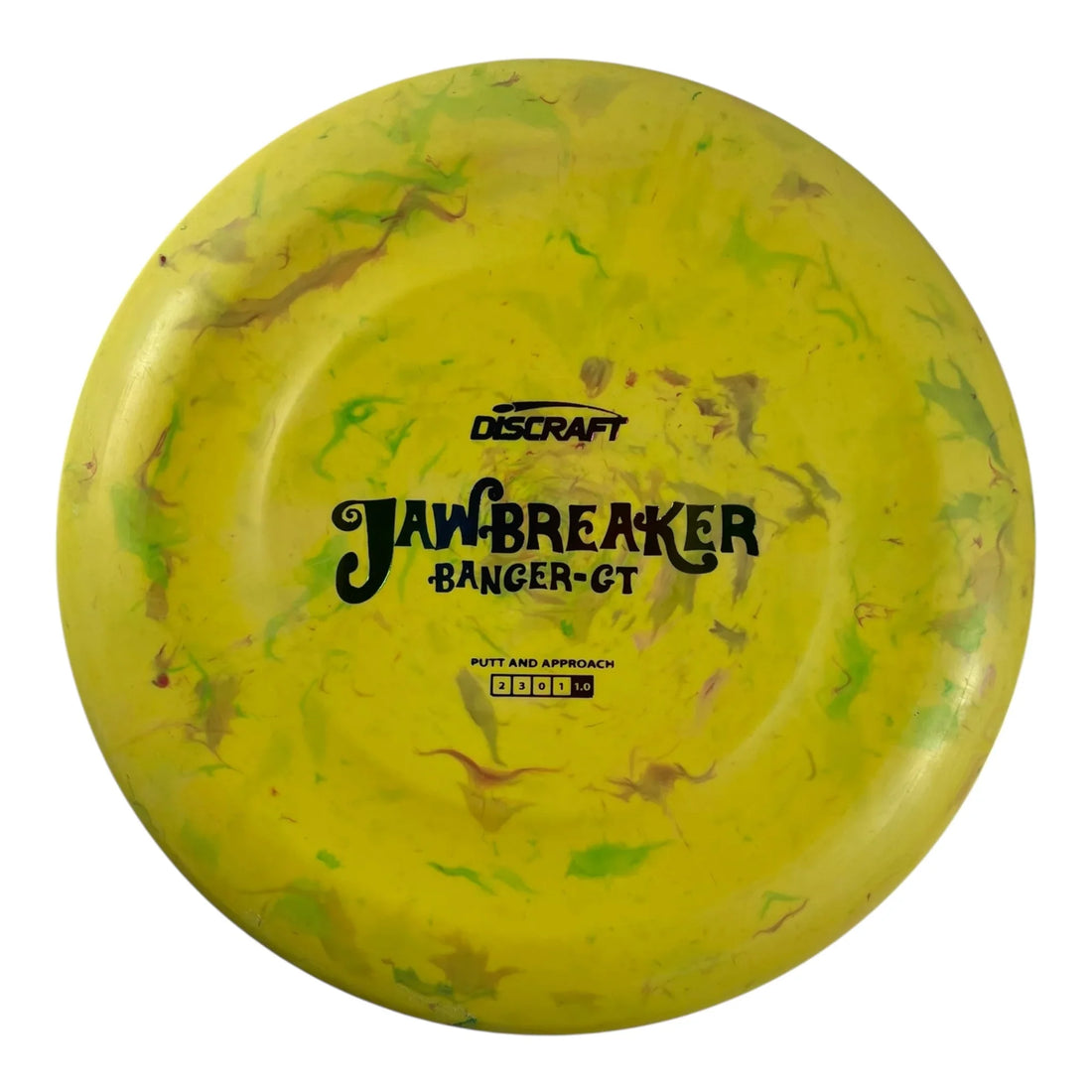 Discraft Banger-GT | Jawbreaker | Yellow/Rainbow 167g Disc Golf
