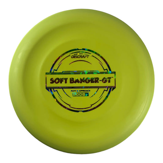 Discraft Banger - GT | Putter Line Soft | Yellow/Rainbow 172g Disc Golf