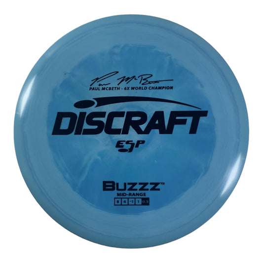 Discraft Buzzz | ESP | Blue/Black 176g (Paul McBeth) Disc Golf